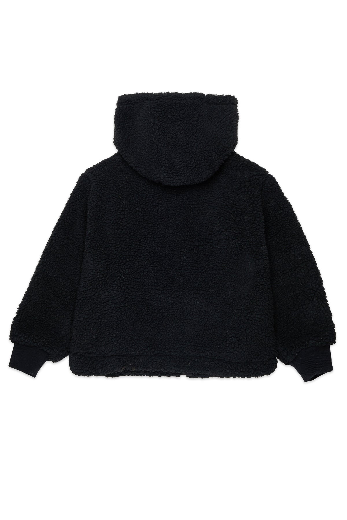 Teddy jacket with bone details