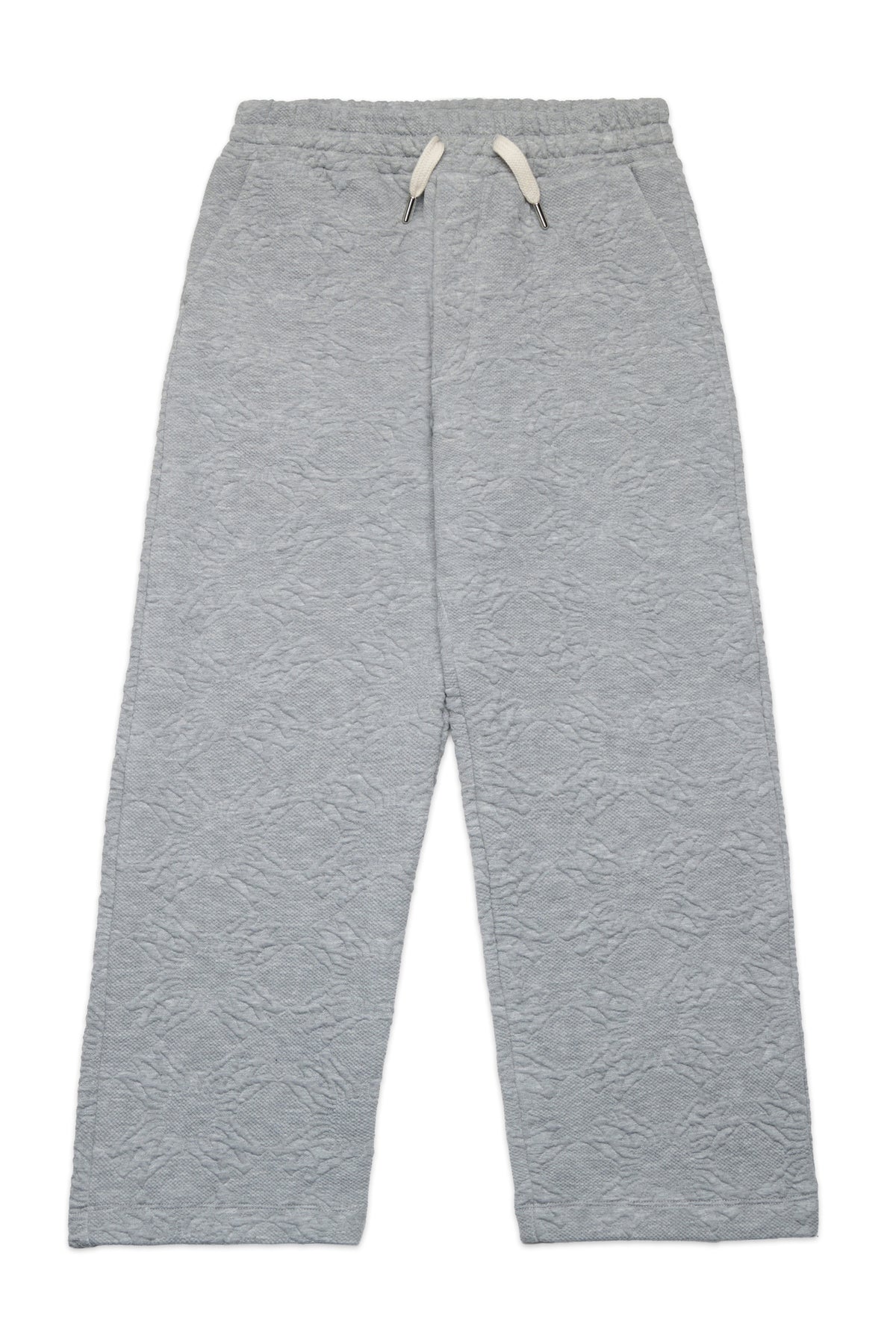 Sweatpants in jacquard fabric