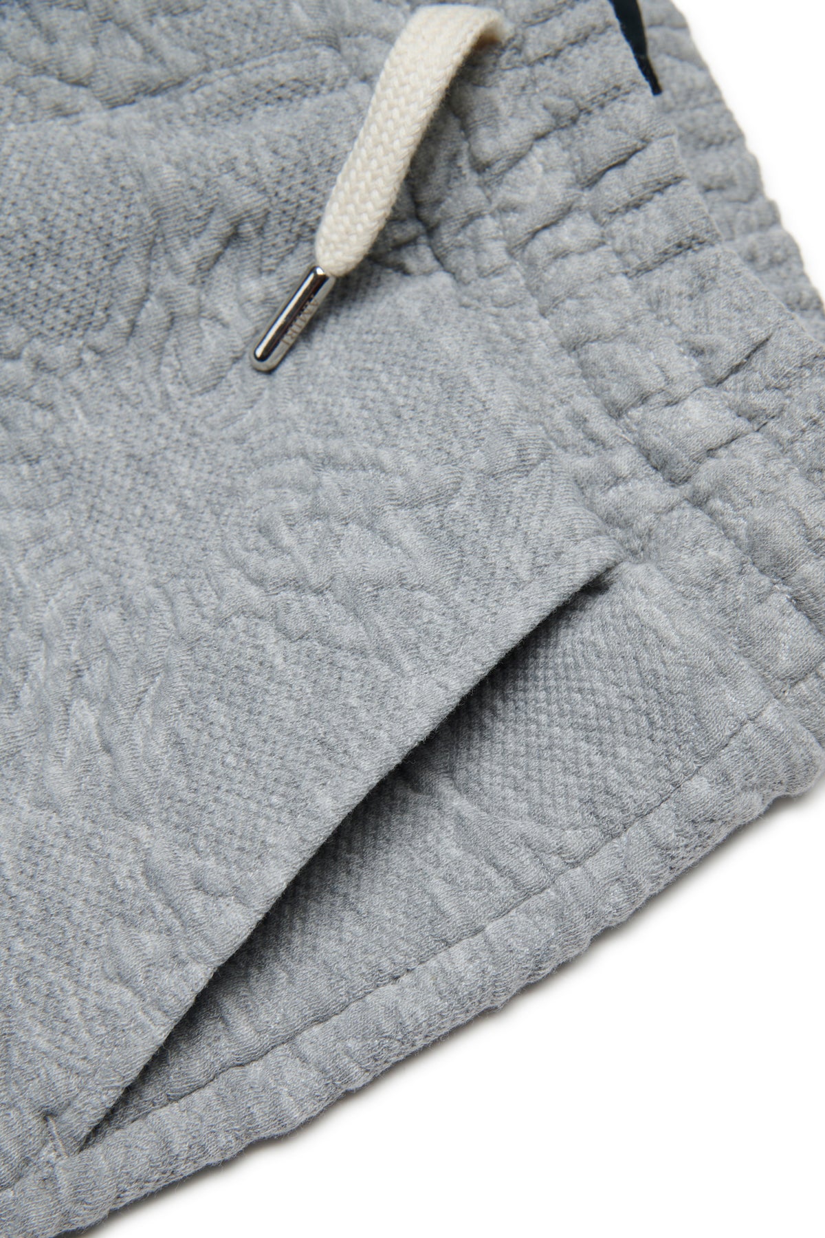 Sweatpants in jacquard fabric