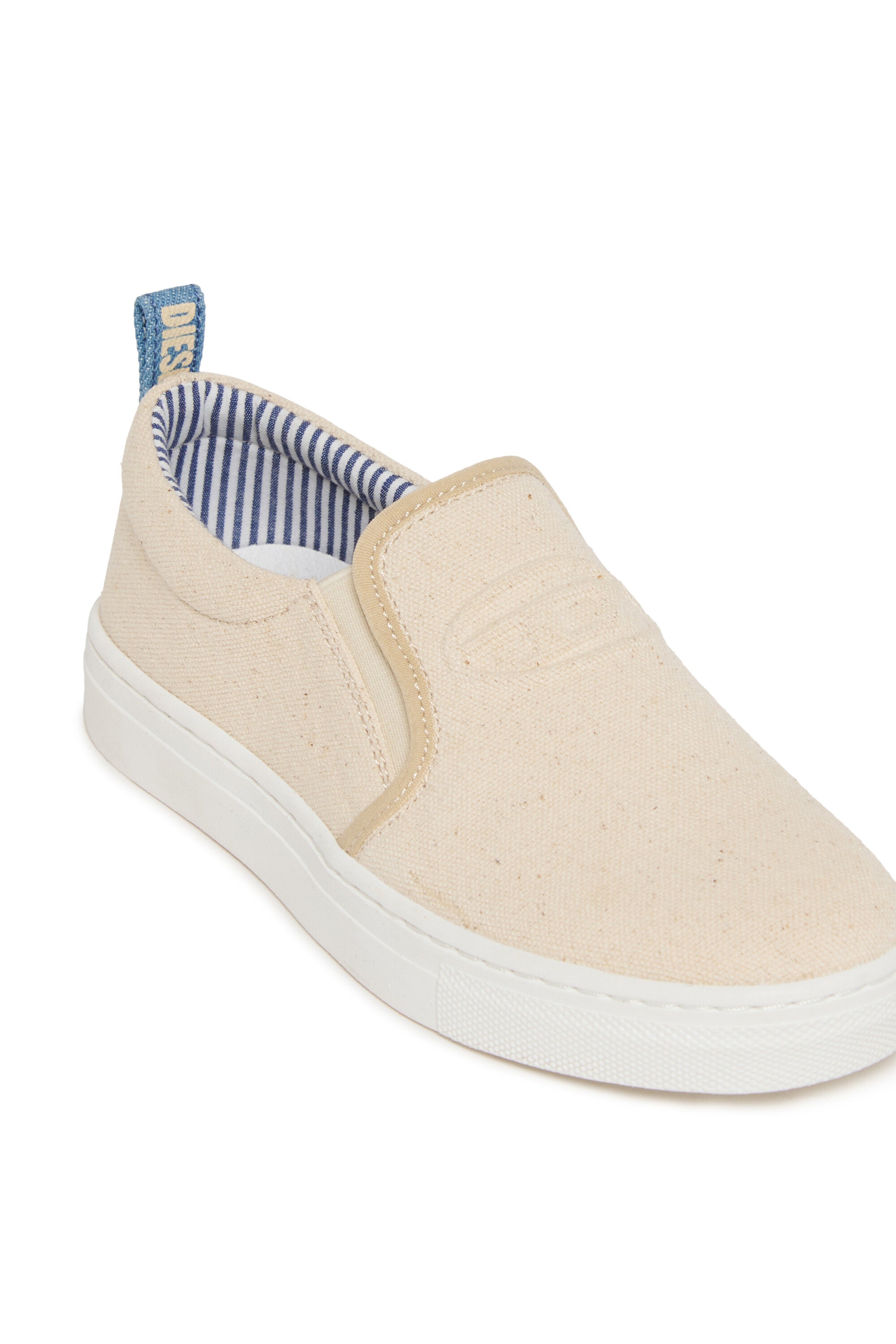 Slip-on sneakers with logo