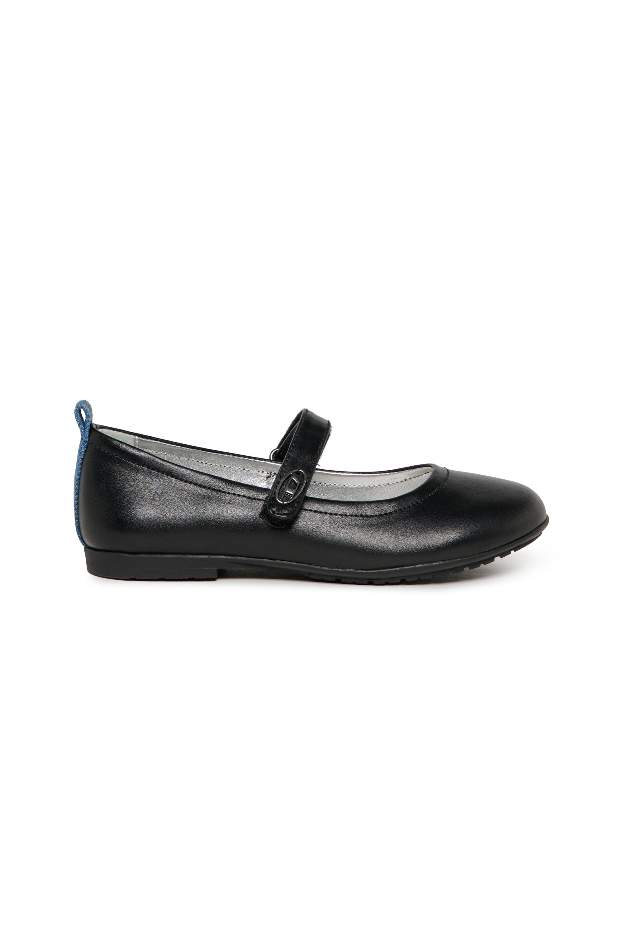 Ballet flat with logo