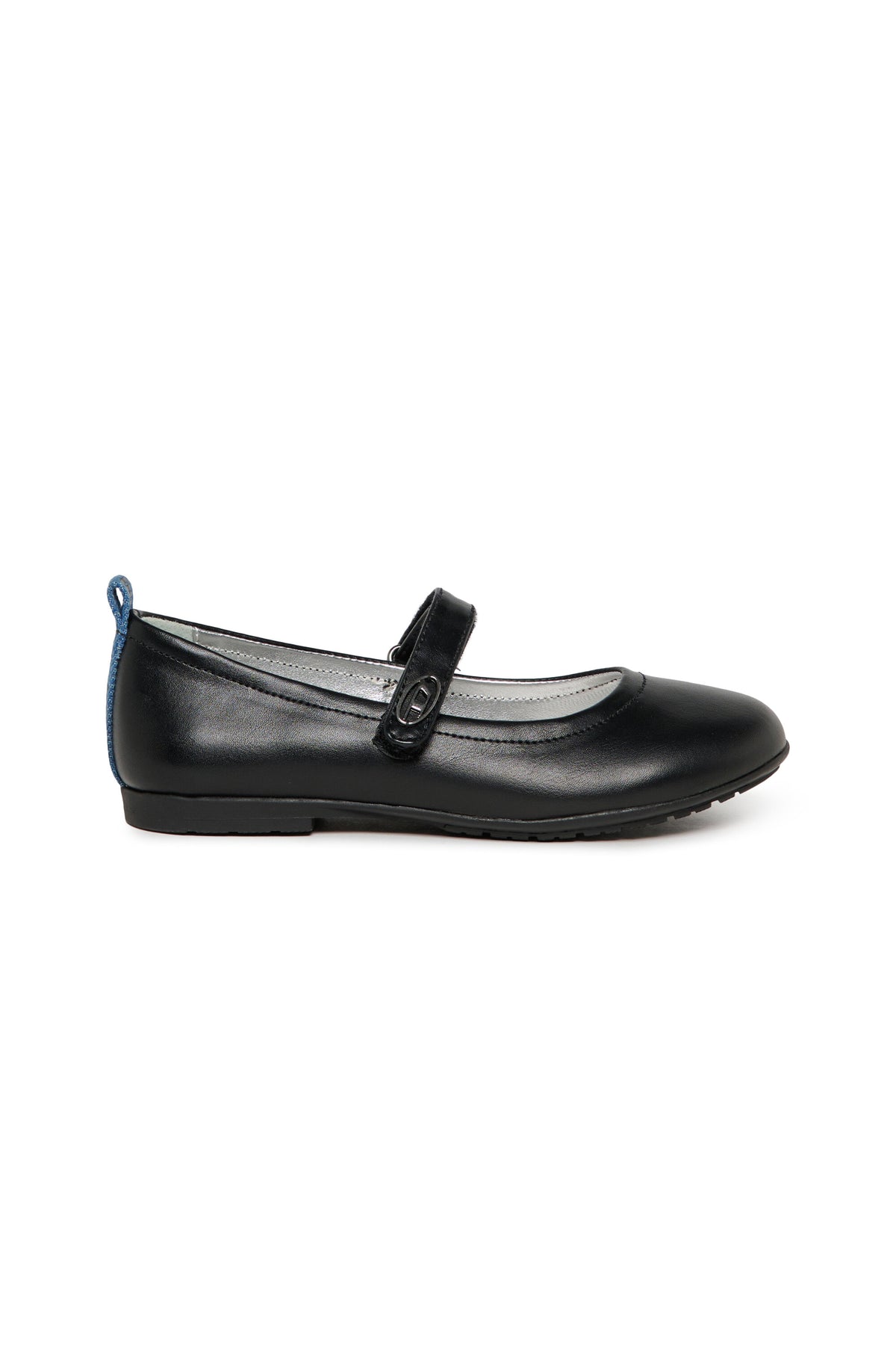 Ballet flat with logo