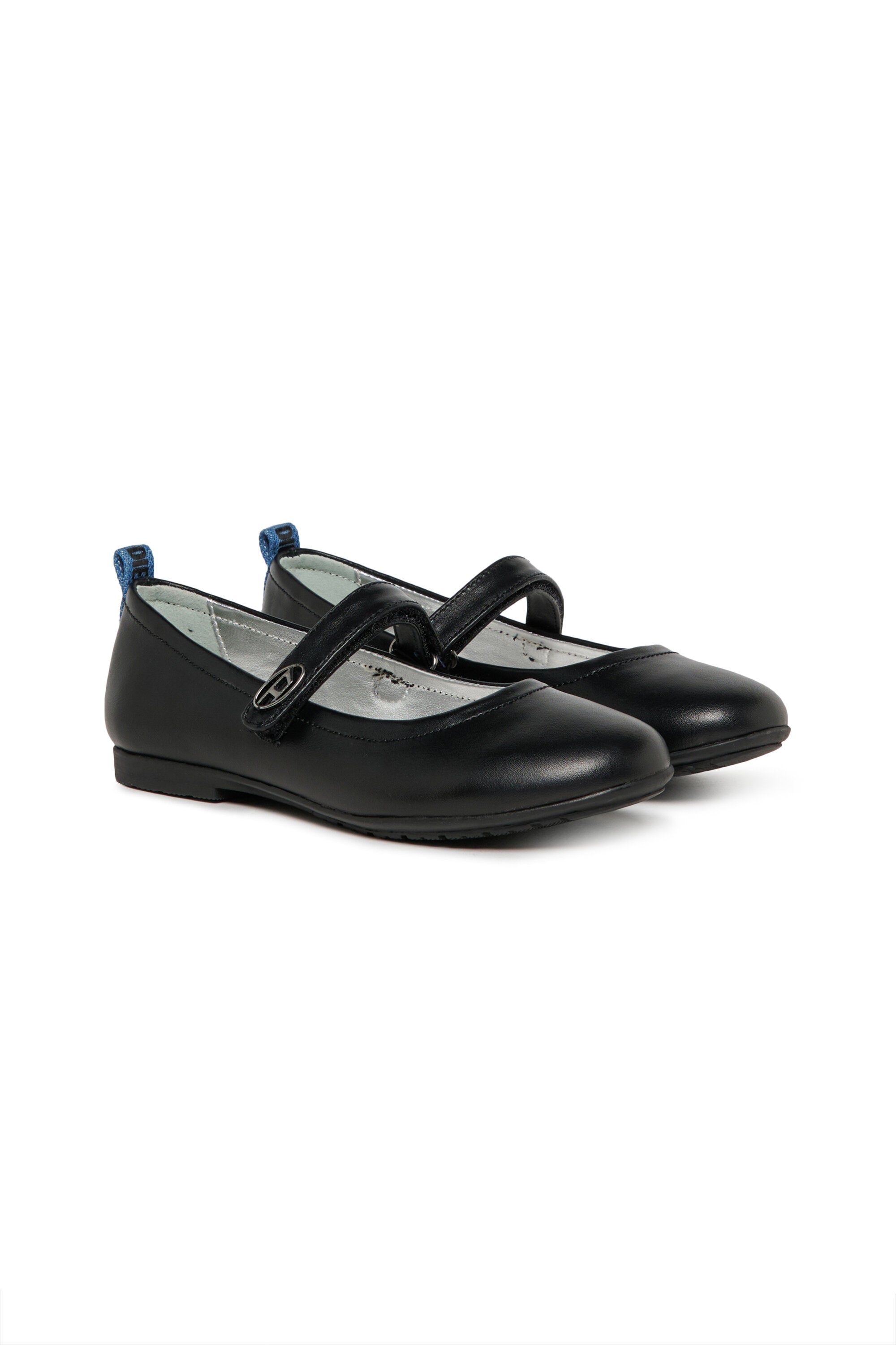 Ballet flat with logo