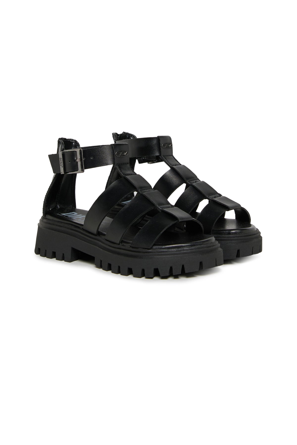 Sandals with logo