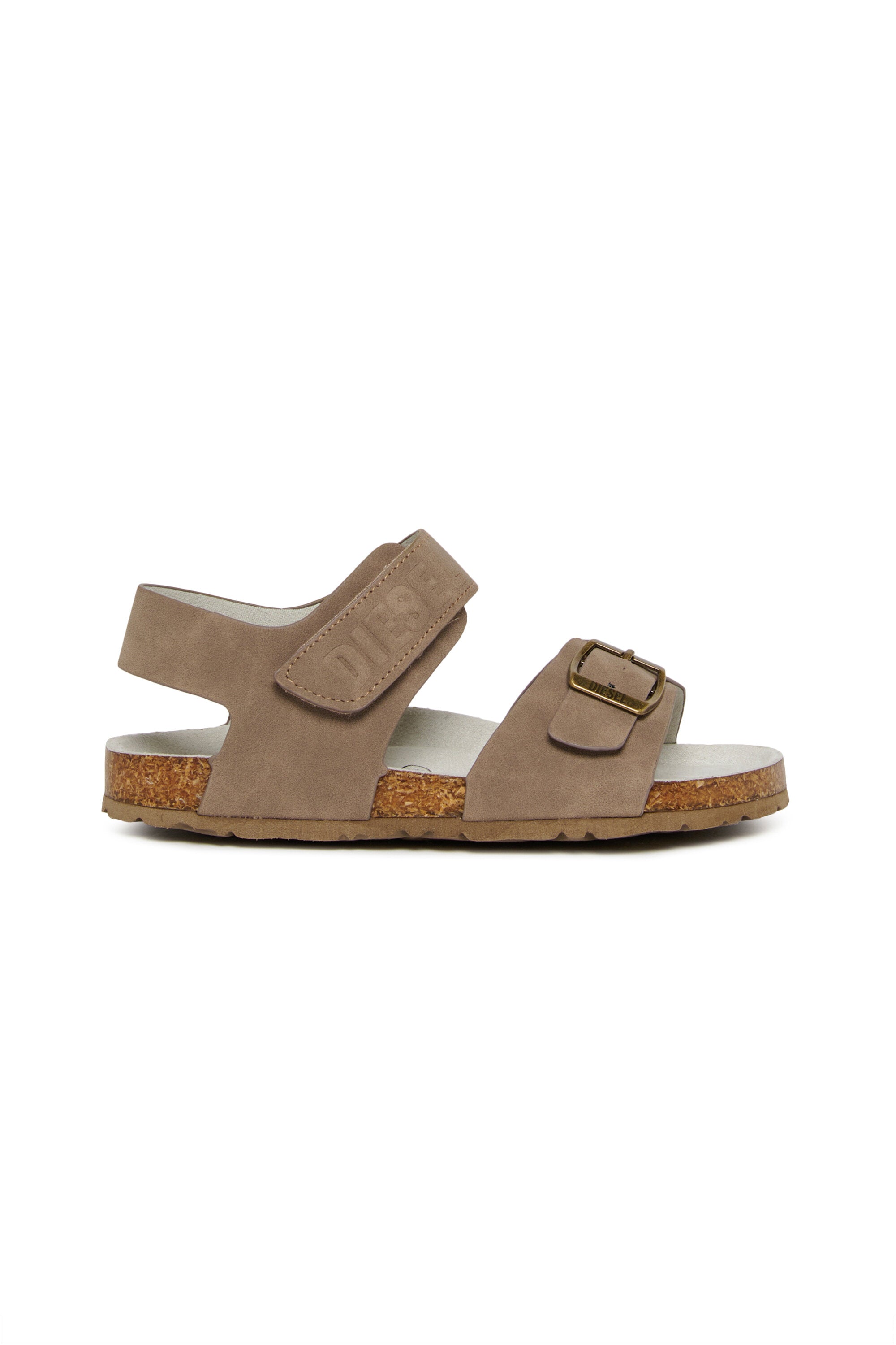 Sandals with logo