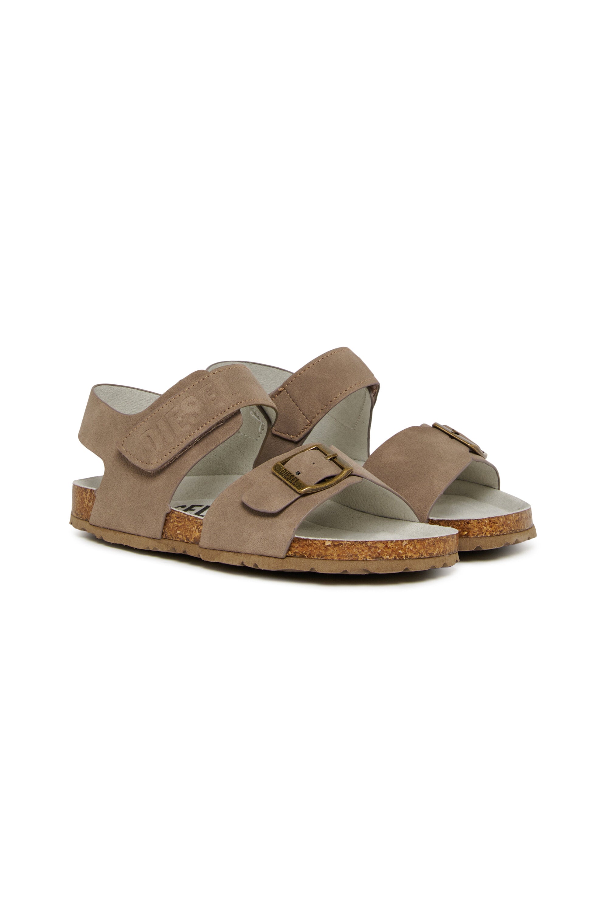 Sandals with logo