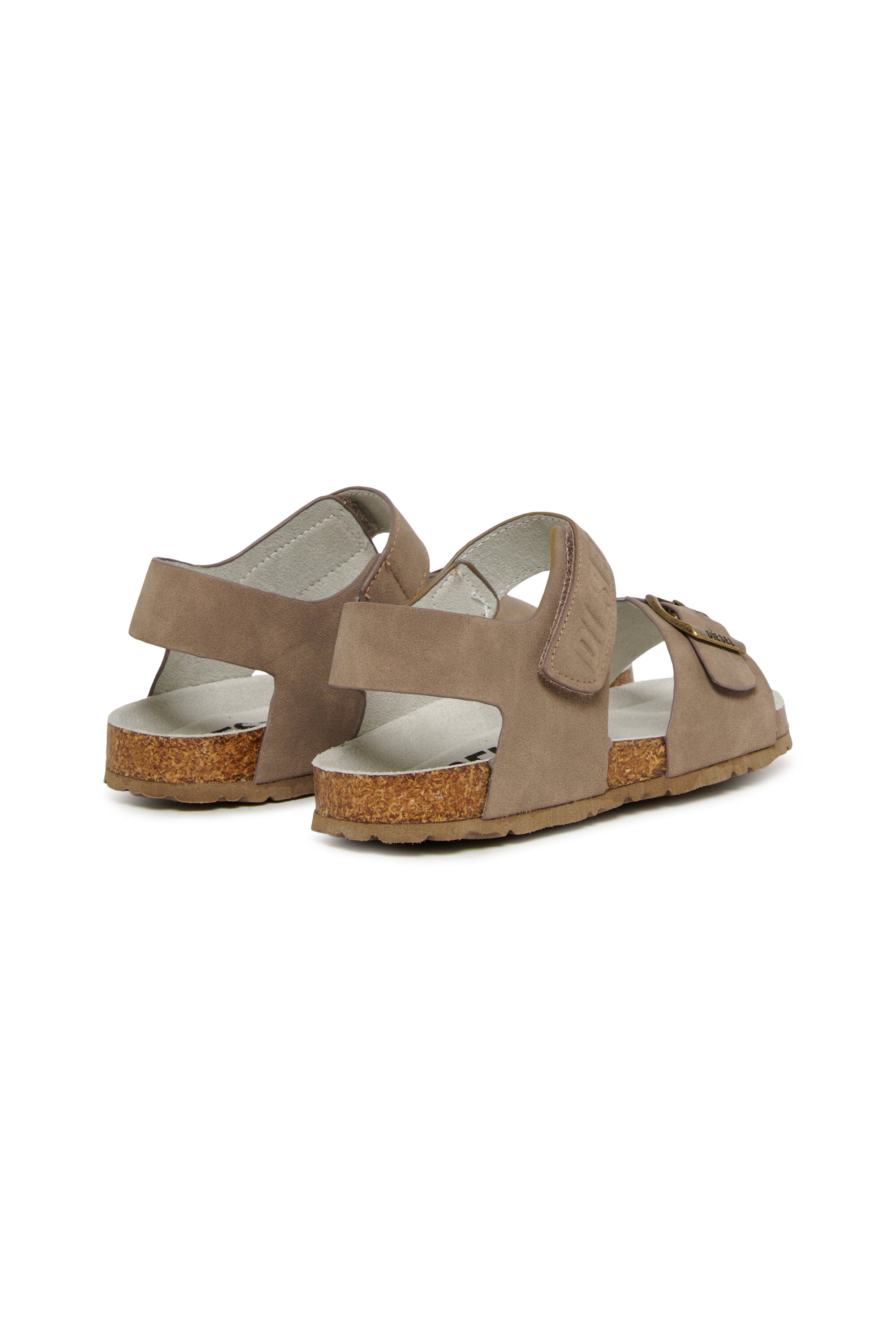 Sandals with logo