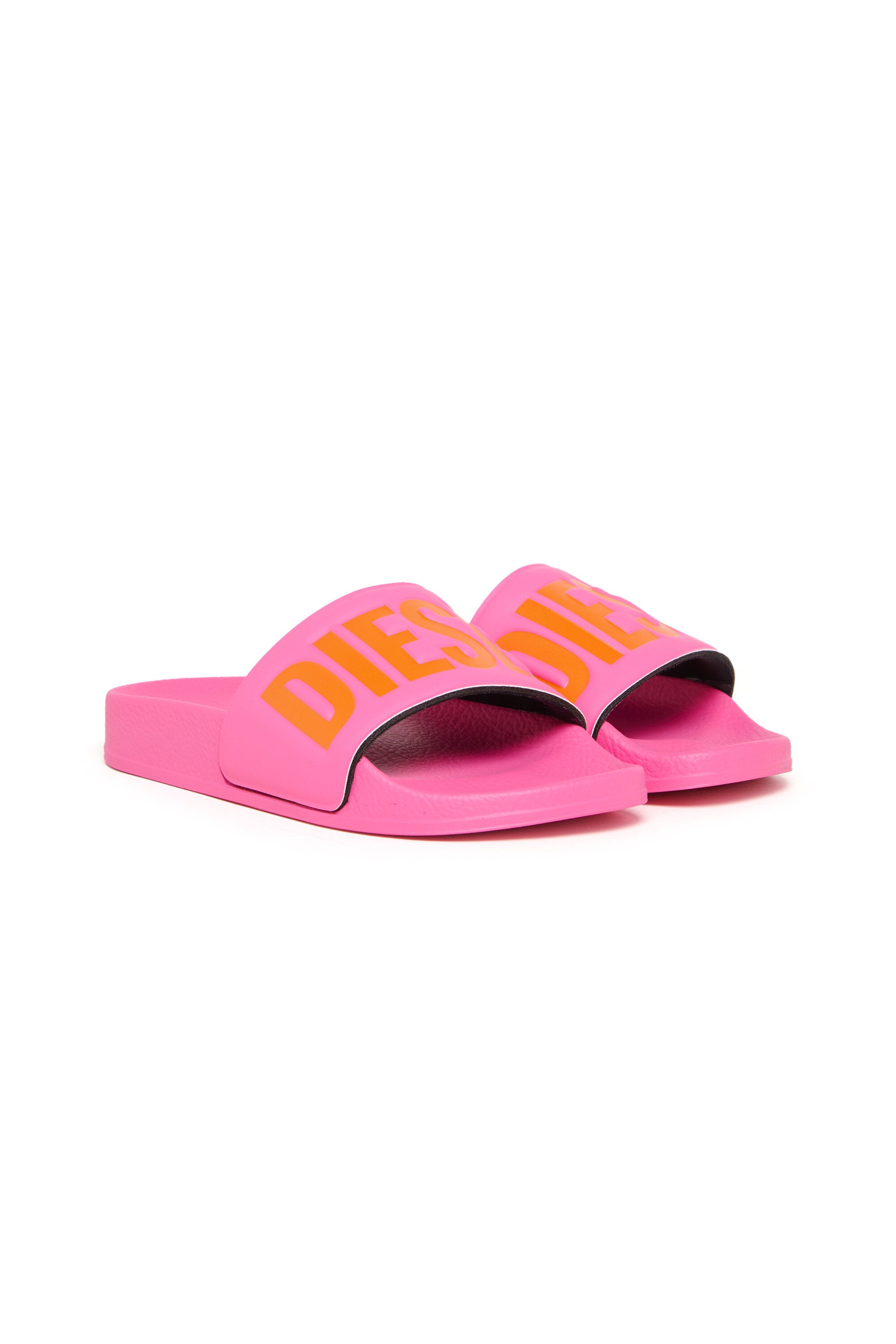 Slides with logo
