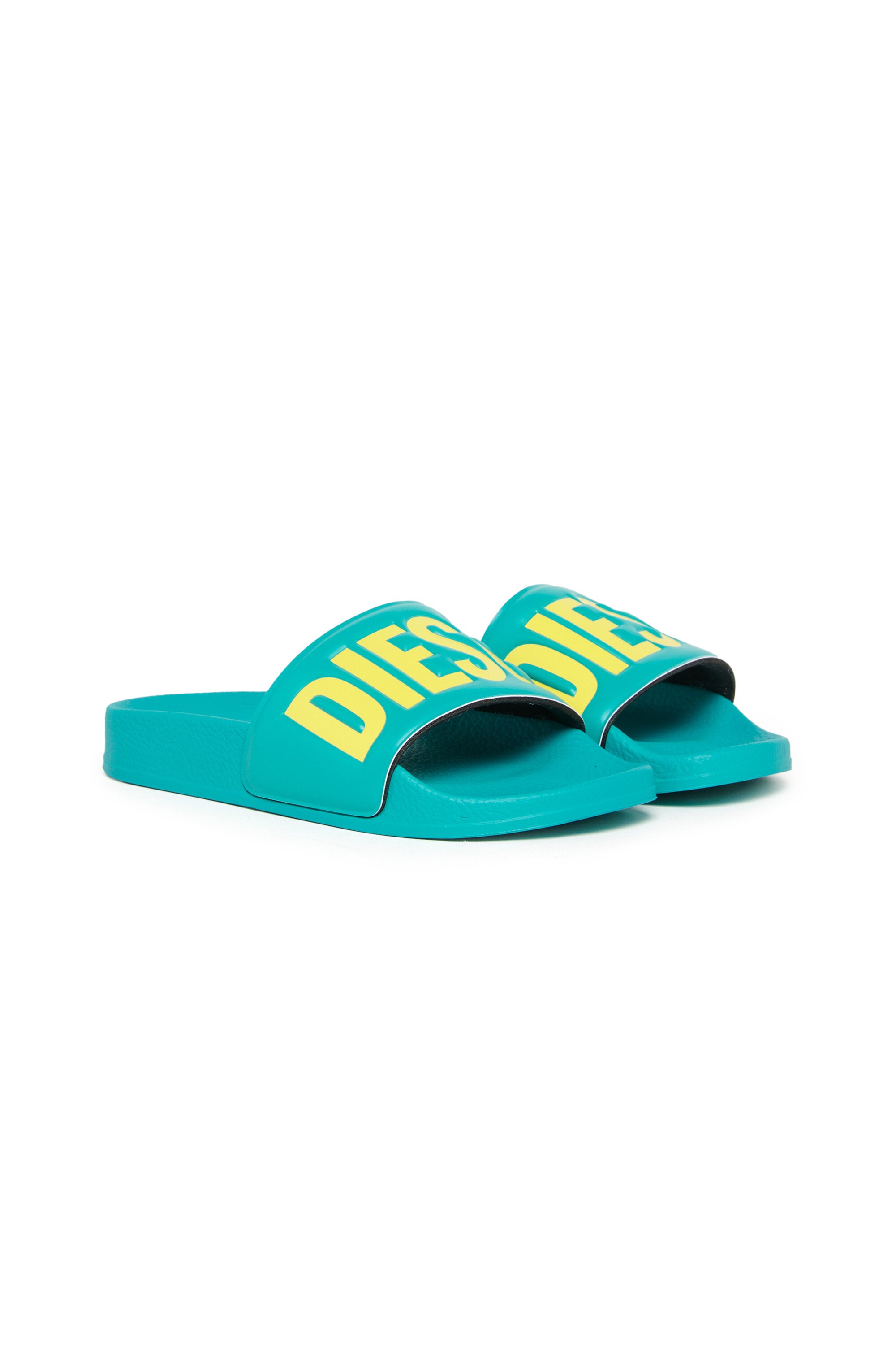 Slides with logo