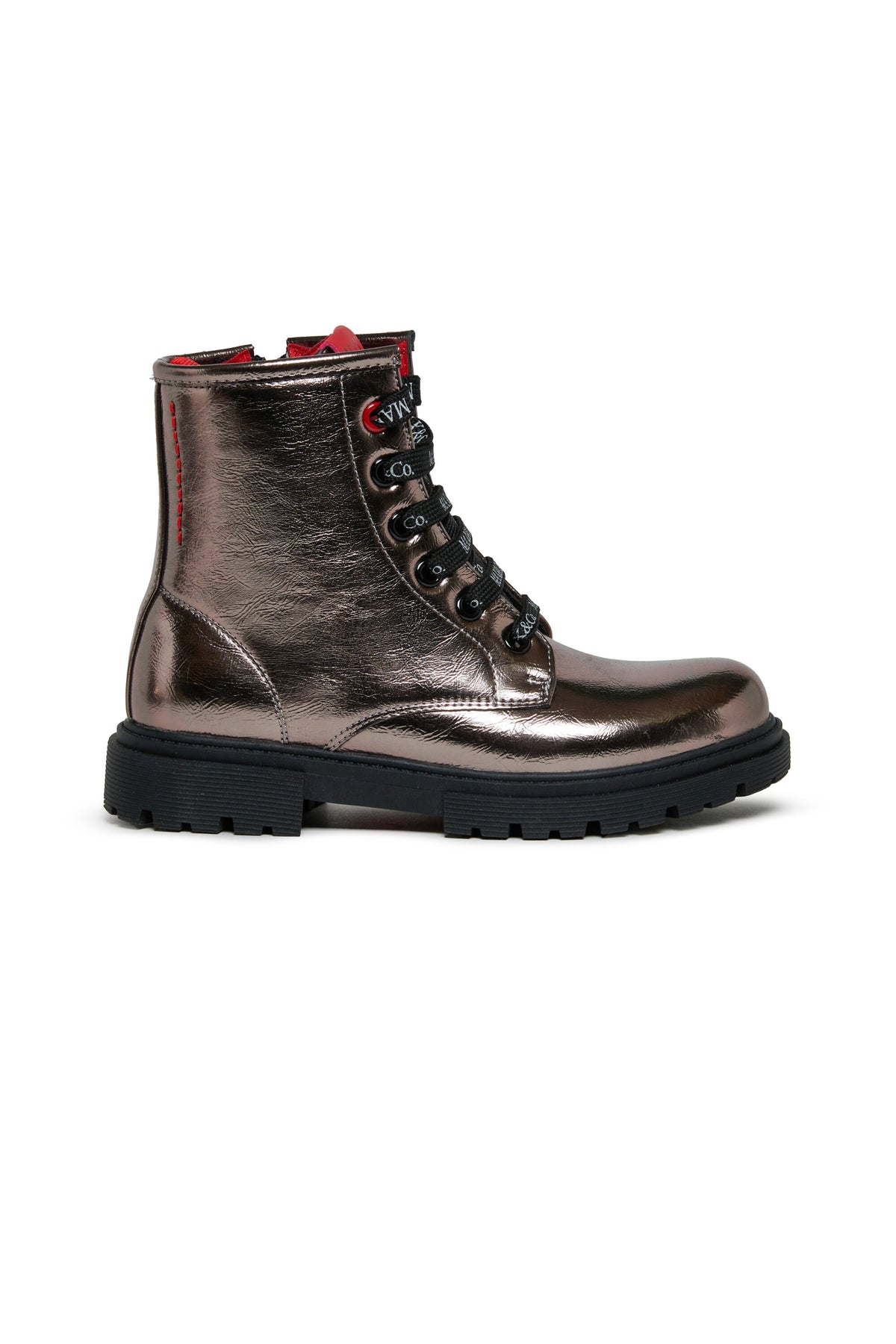 Ankle boots with logo