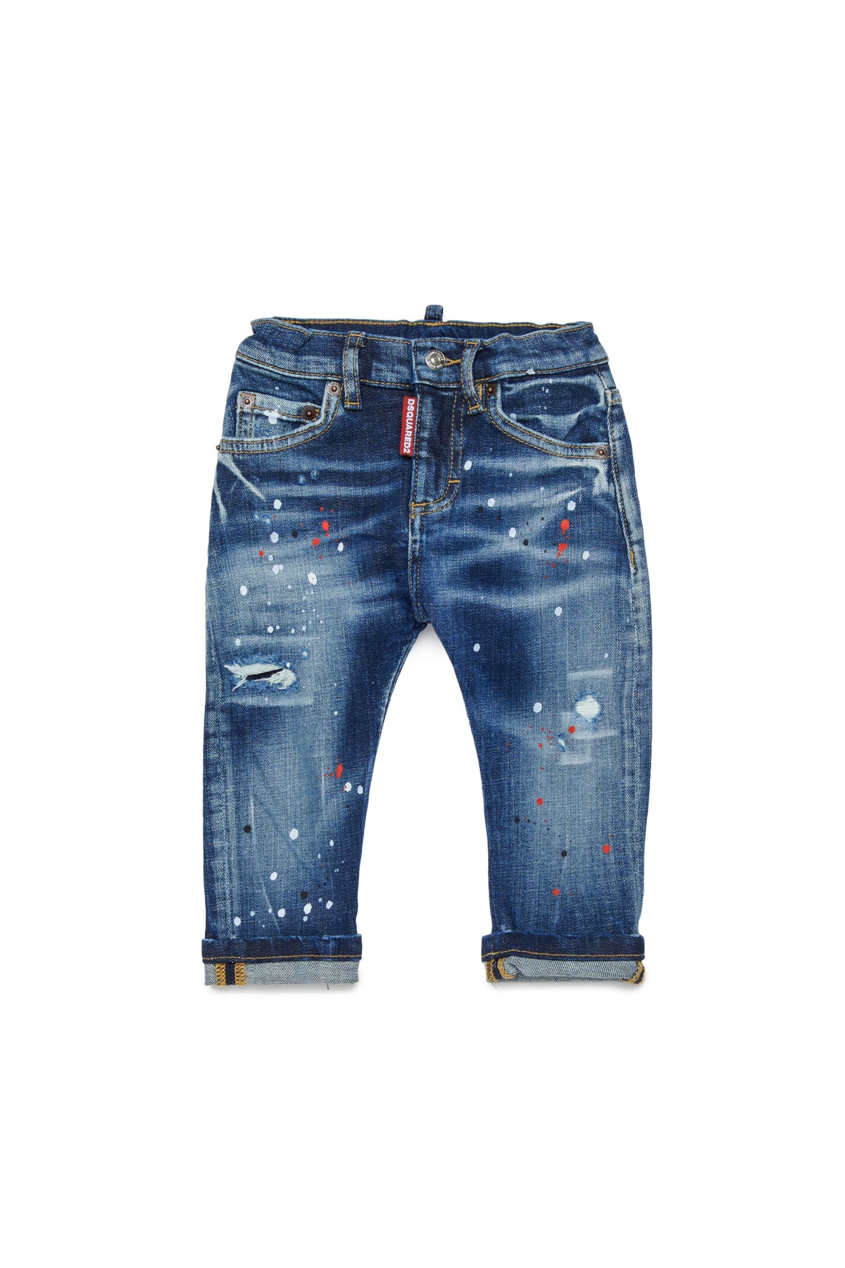 Slim jeans in medium blue wash