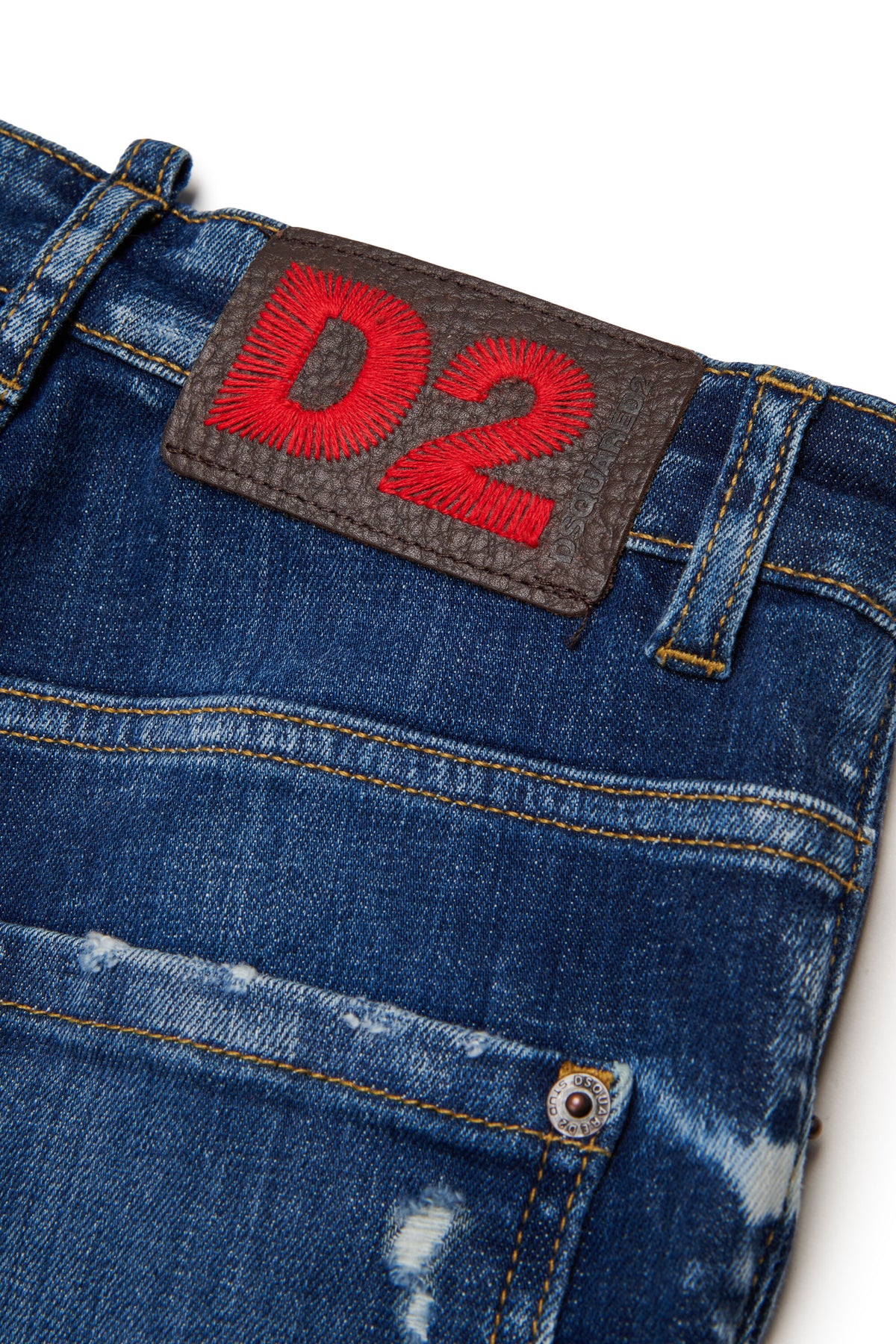 Skinny jeans in medium blue wash - Skater