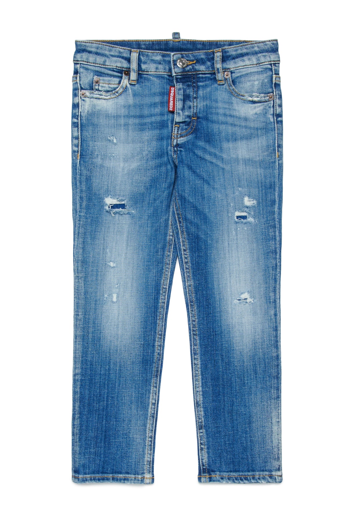 Light-wash skinny jeans - Jennifer Cropped