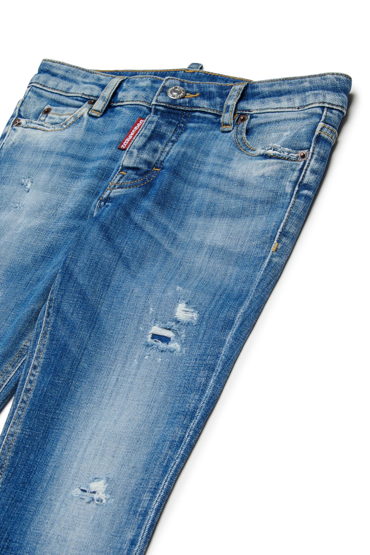 Light-wash skinny jeans - Jennifer Cropped