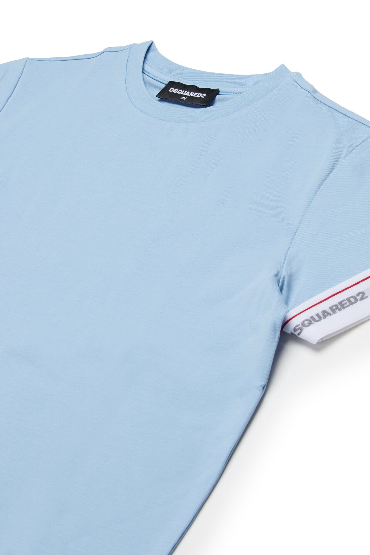 T-shirt with sleeve logo
