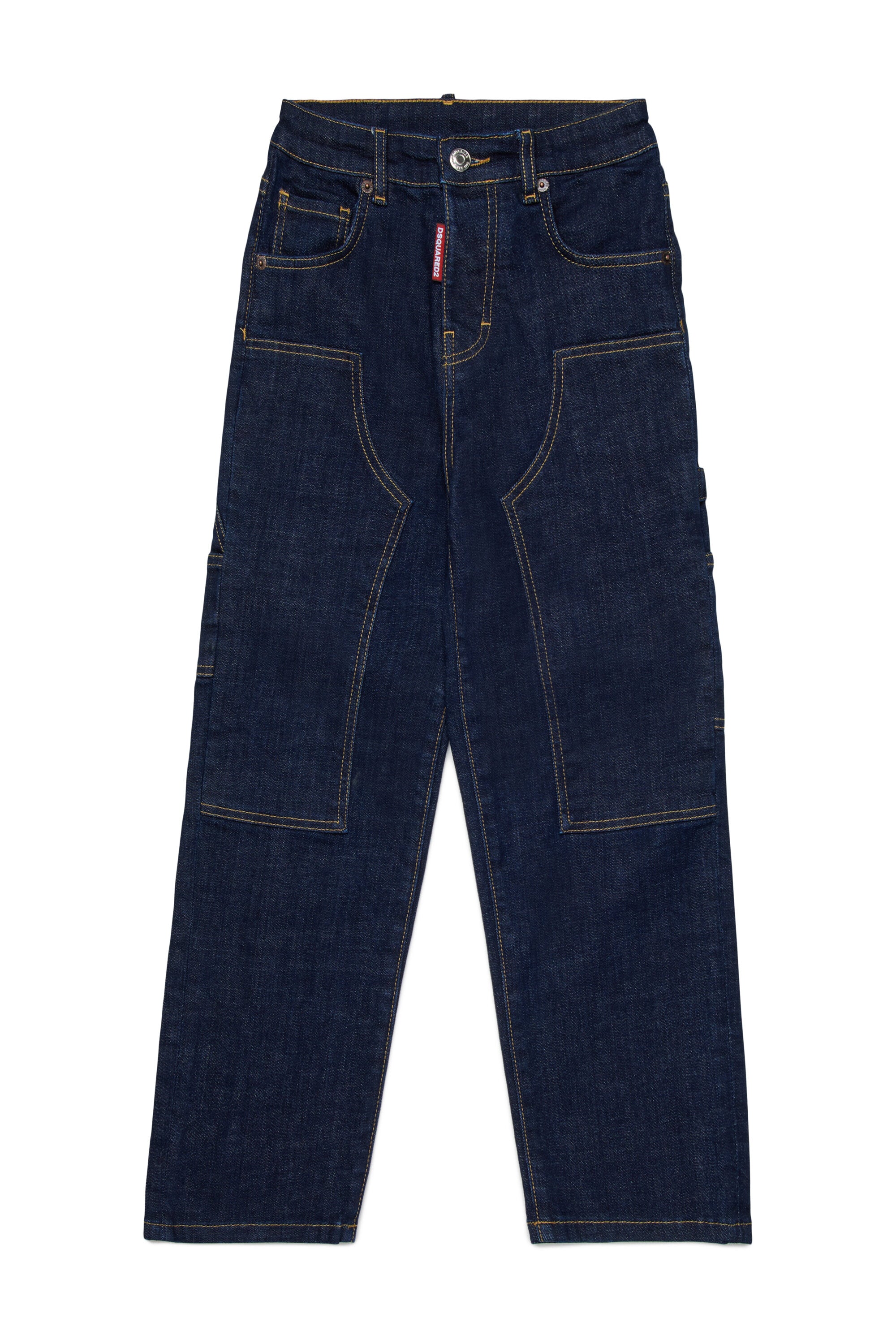 Dark Blue Regular Jeans - Loose Jean