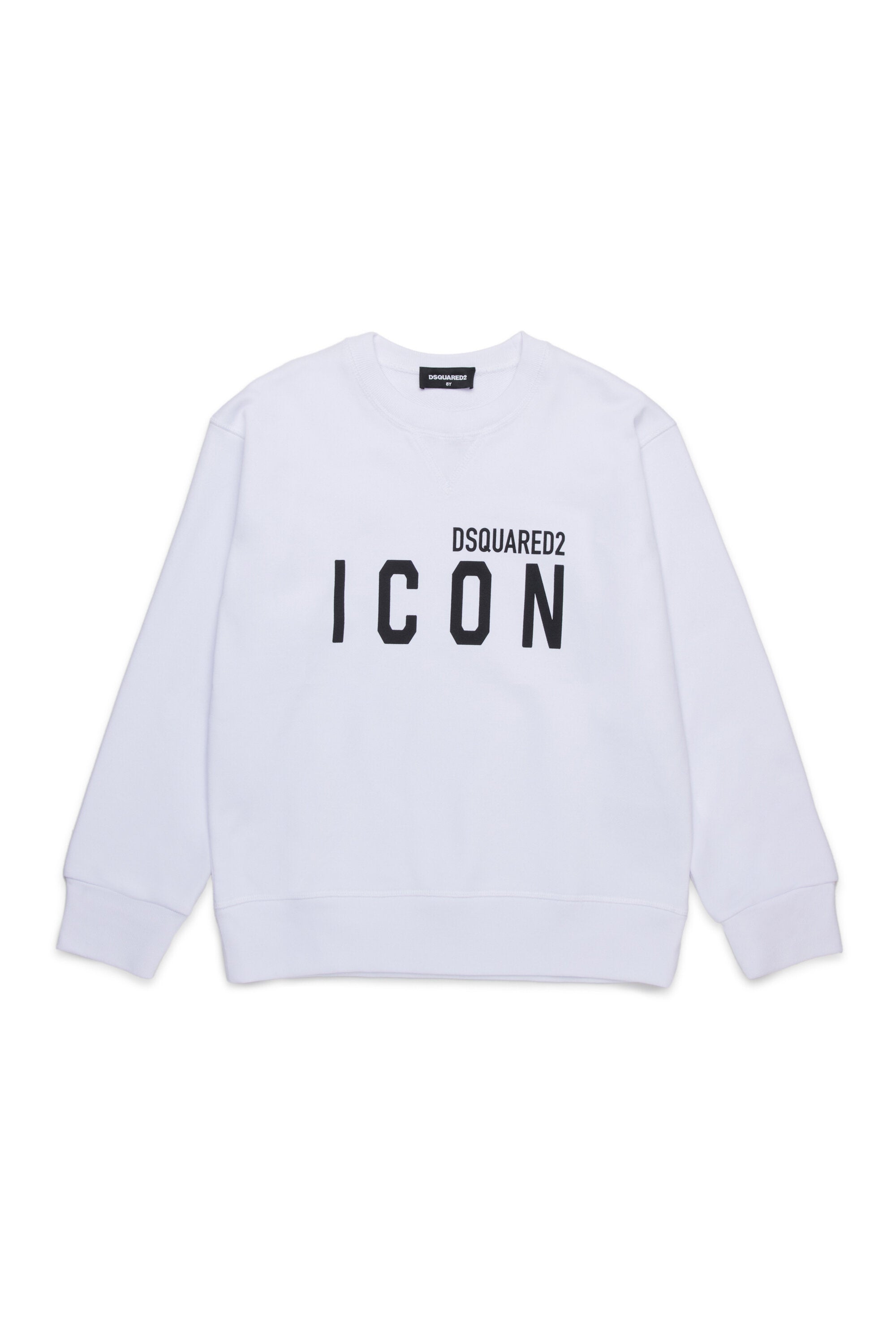 Crew-neck sweatshirt with ICON logo