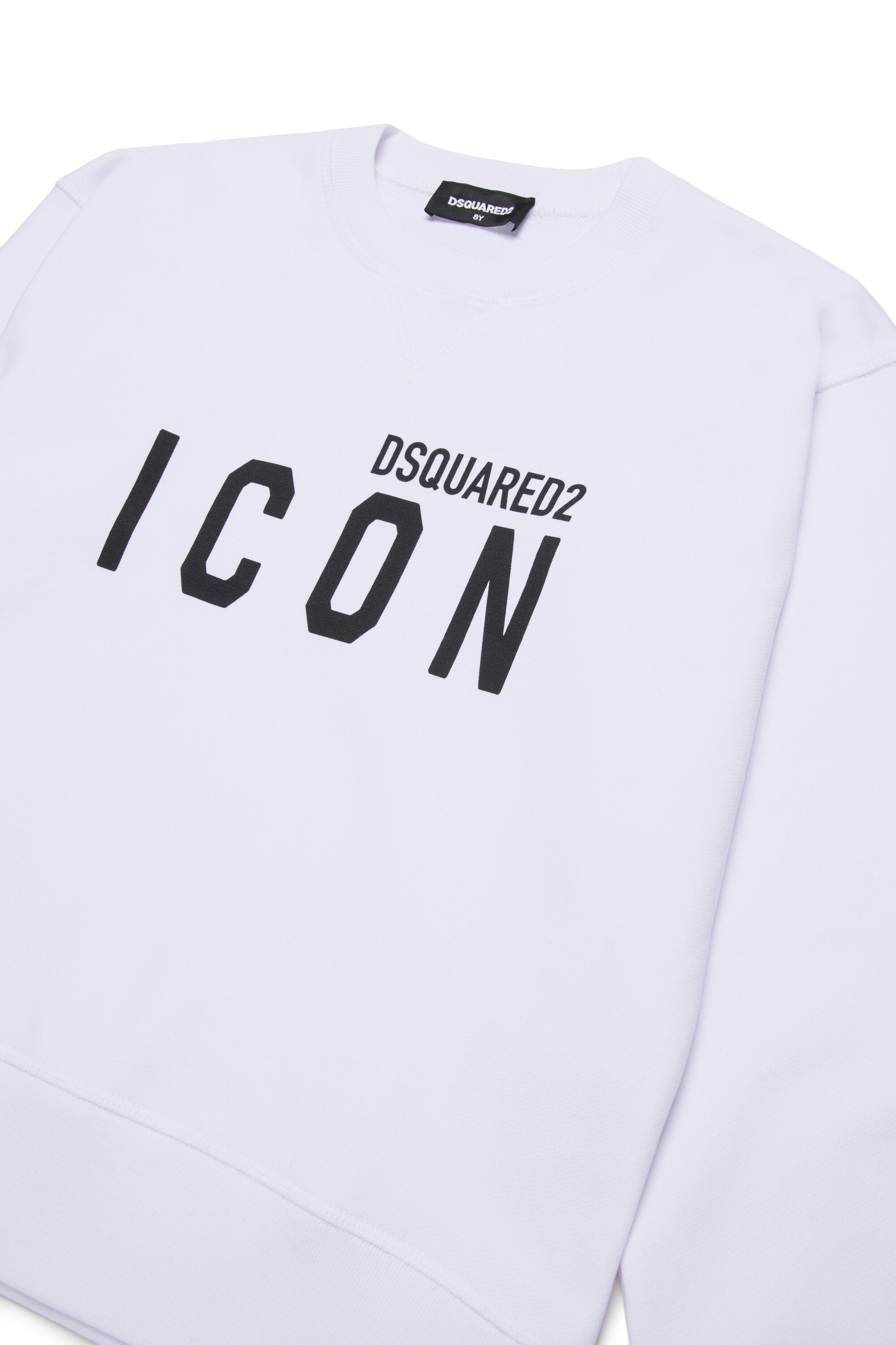 Crew-neck sweatshirt with ICON logo