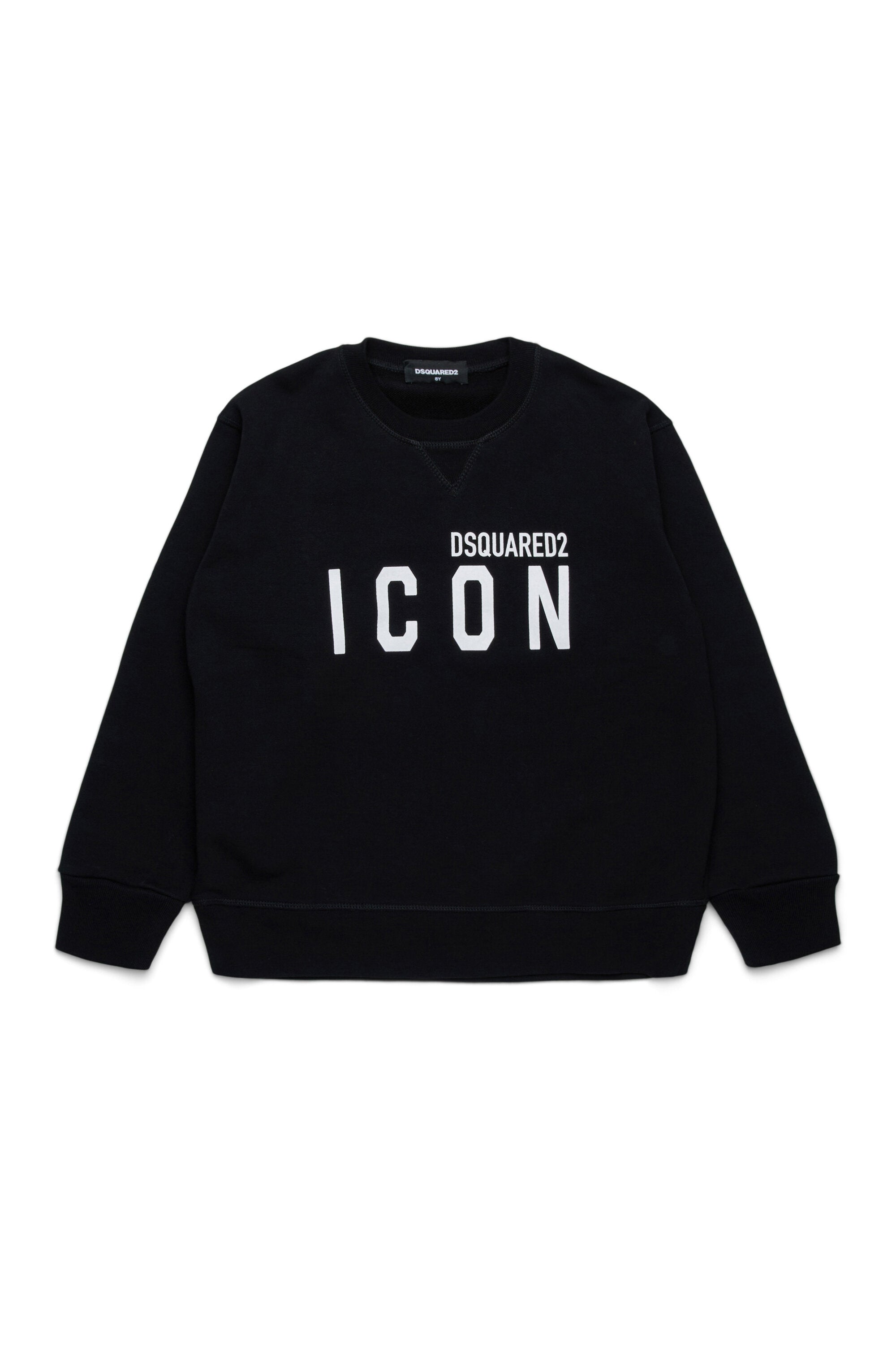 Crew-neck sweatshirt with ICON logo