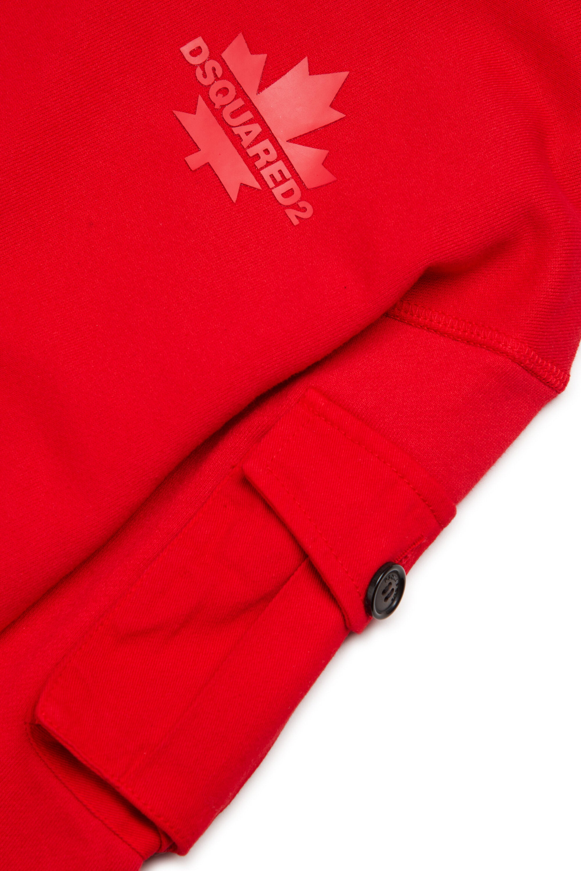 Sweatshirt with Maple Leaf