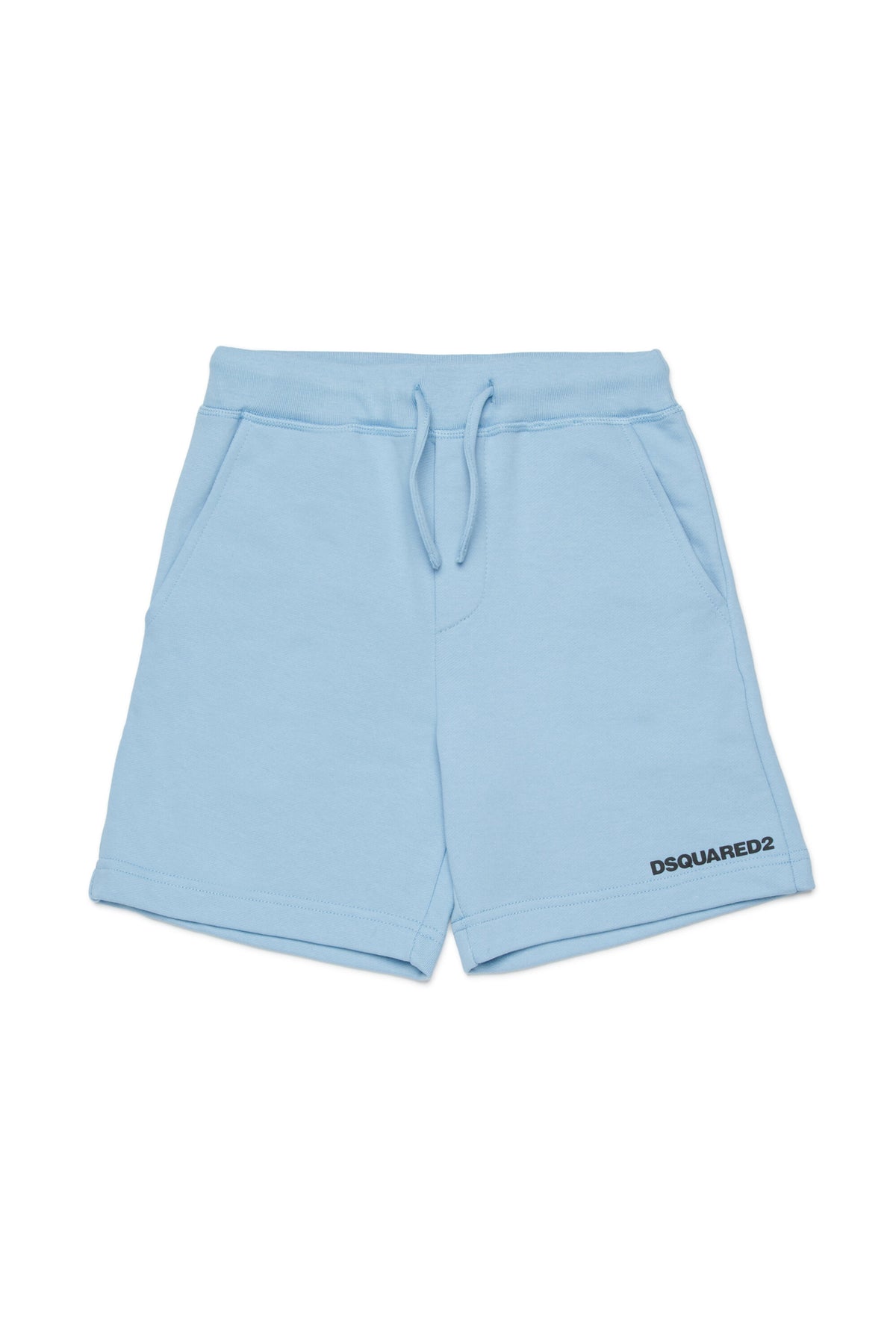 Branded fleece shorts