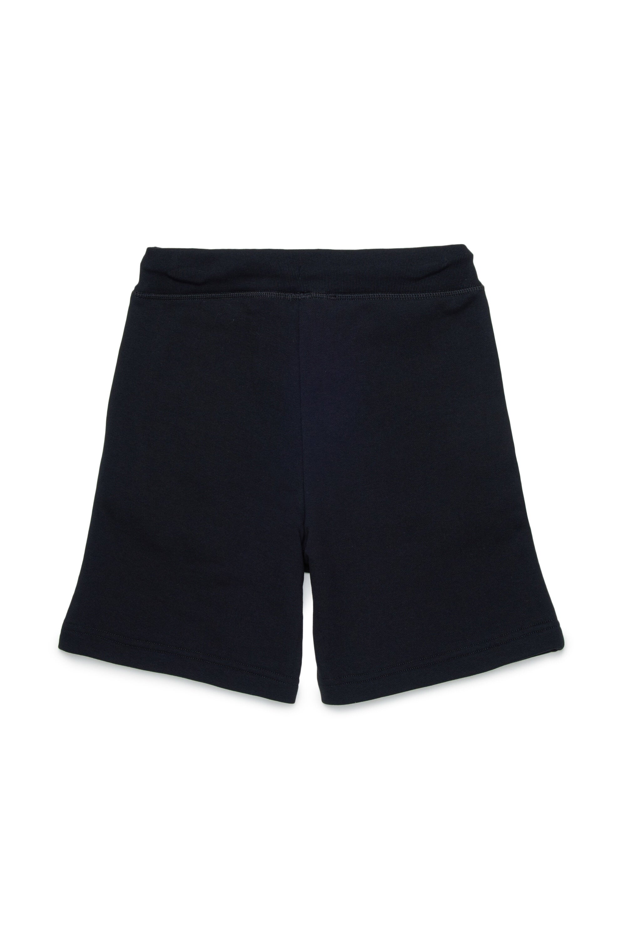Branded fleece shorts