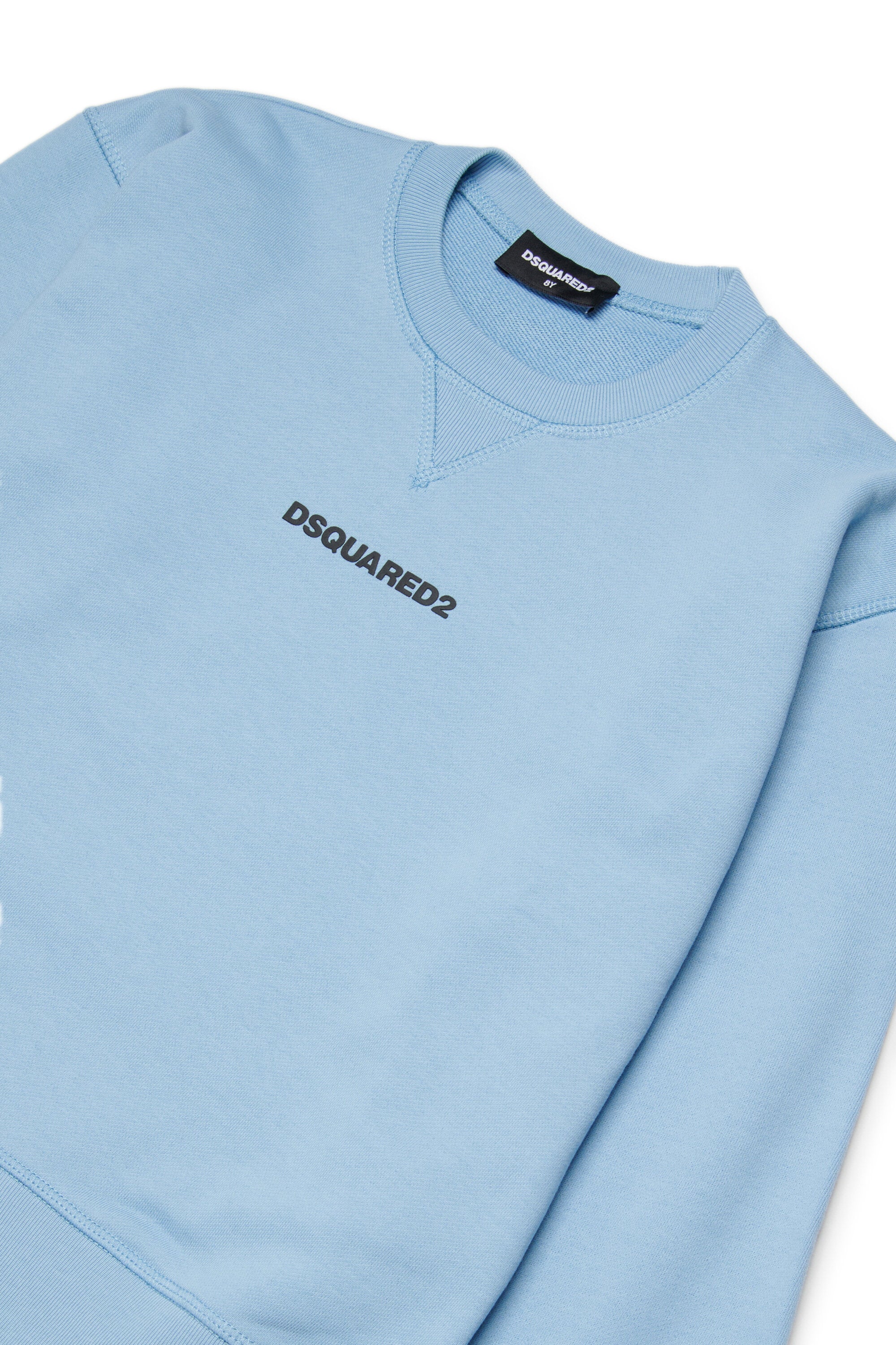 Branded cotton sweatshirt