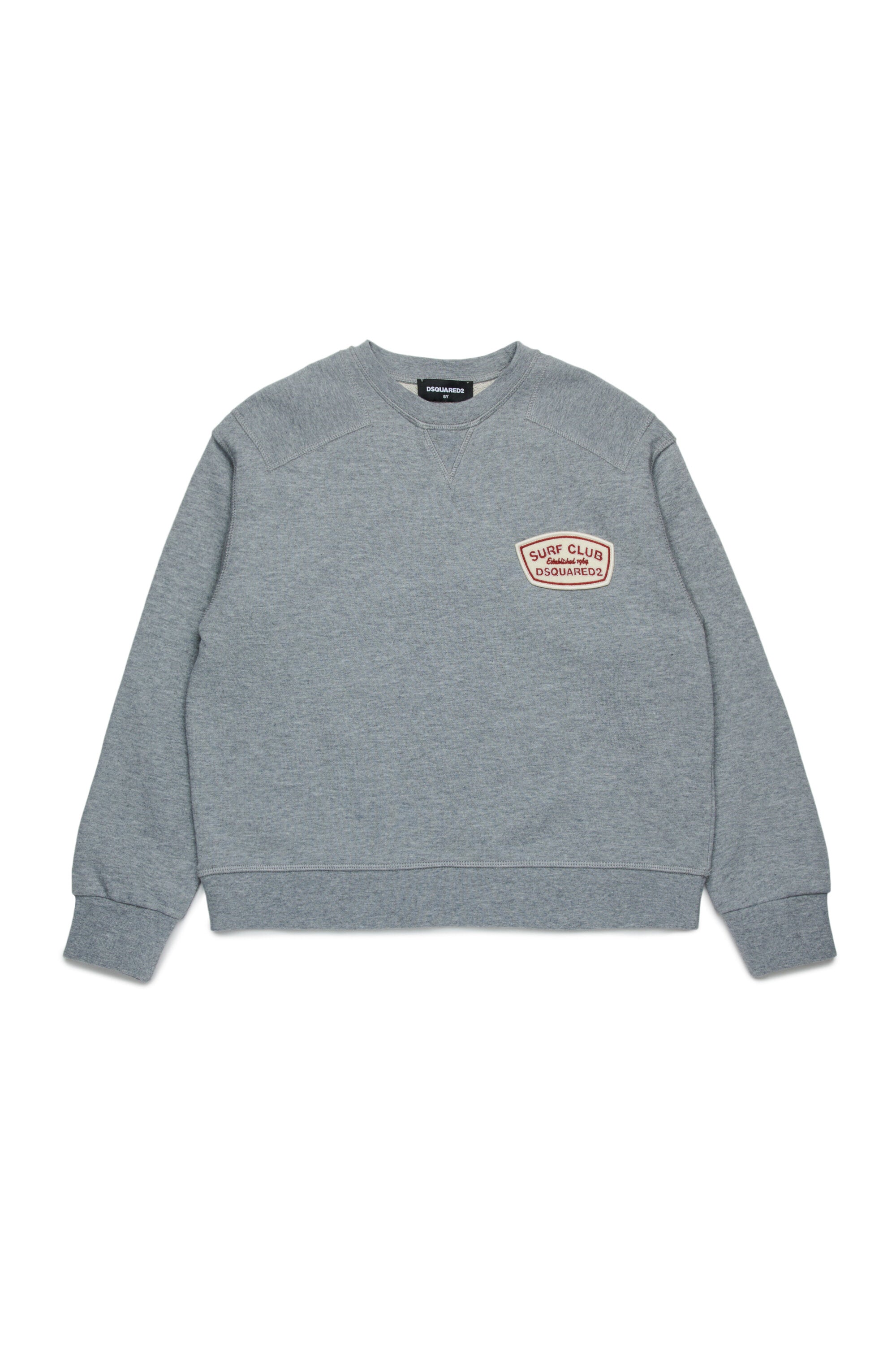 Sweatshirt with Surf Club Patch Dsquared2