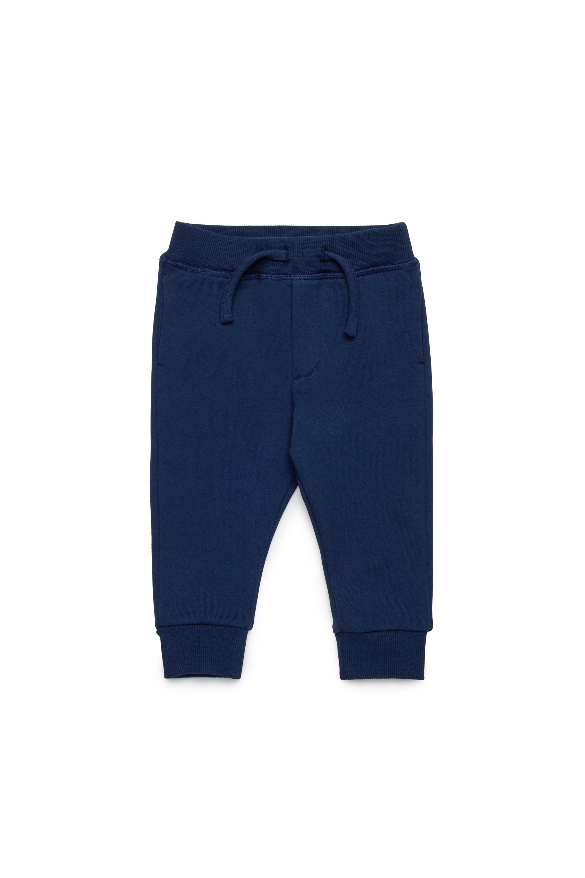 Fleece jogger pants with college print