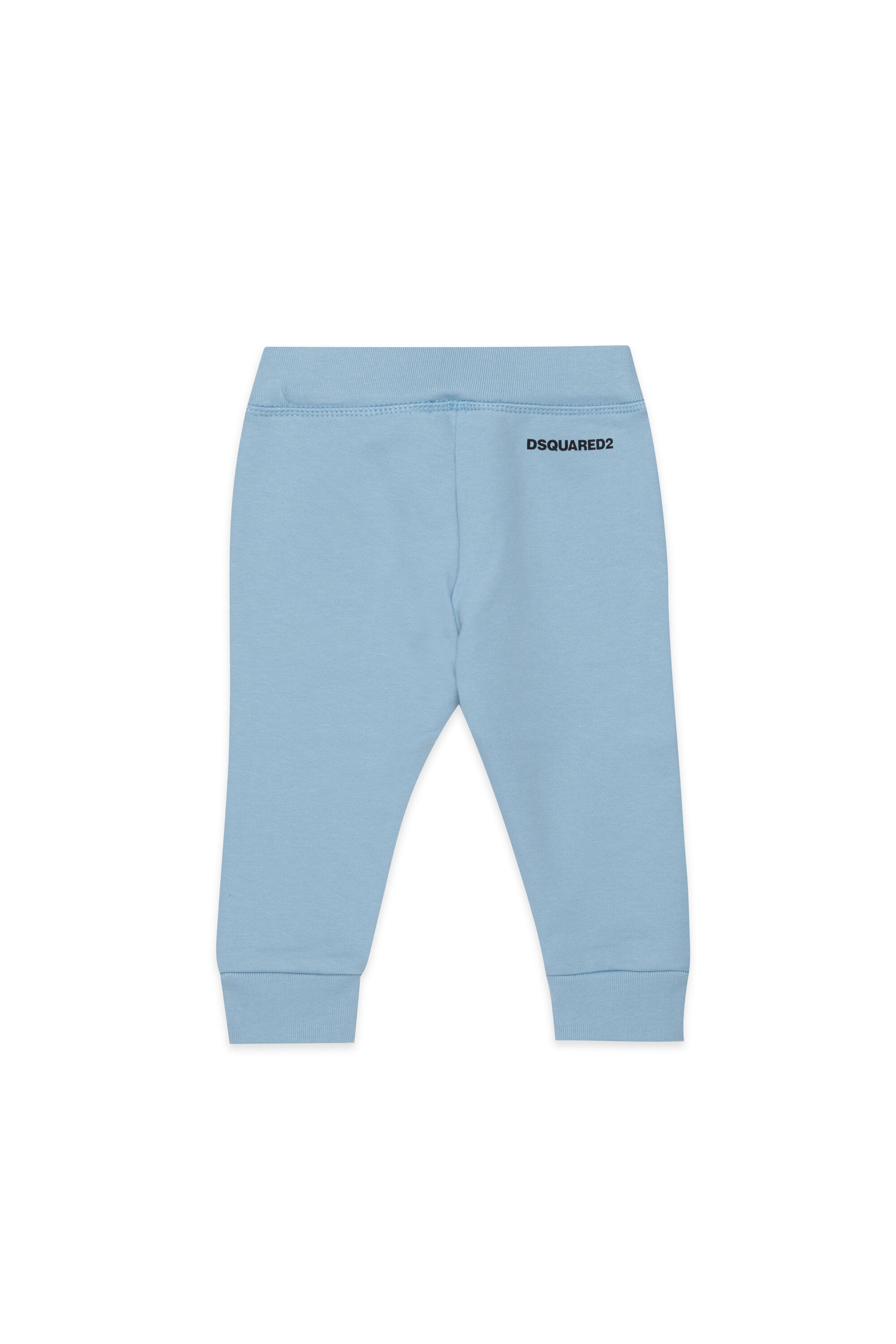 Fleece jogger pants with Dsquared2 logo