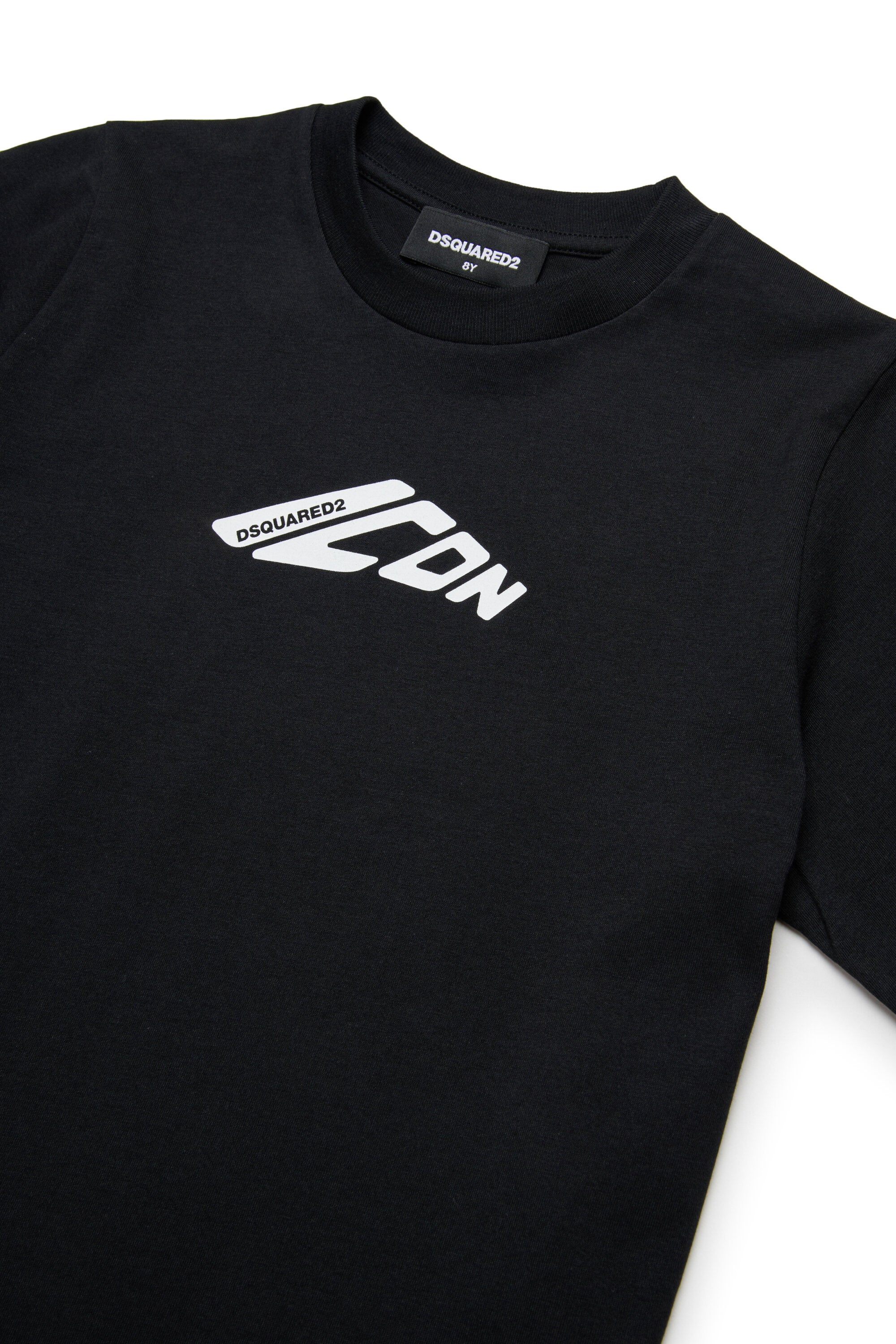 T-shirt with contrasting logo