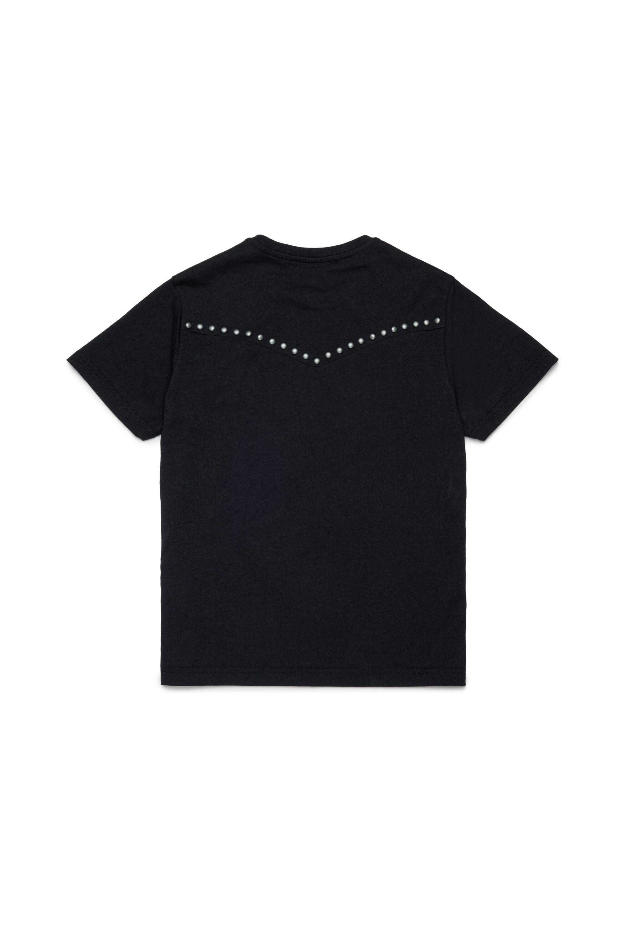 Studded jersey T-shirt