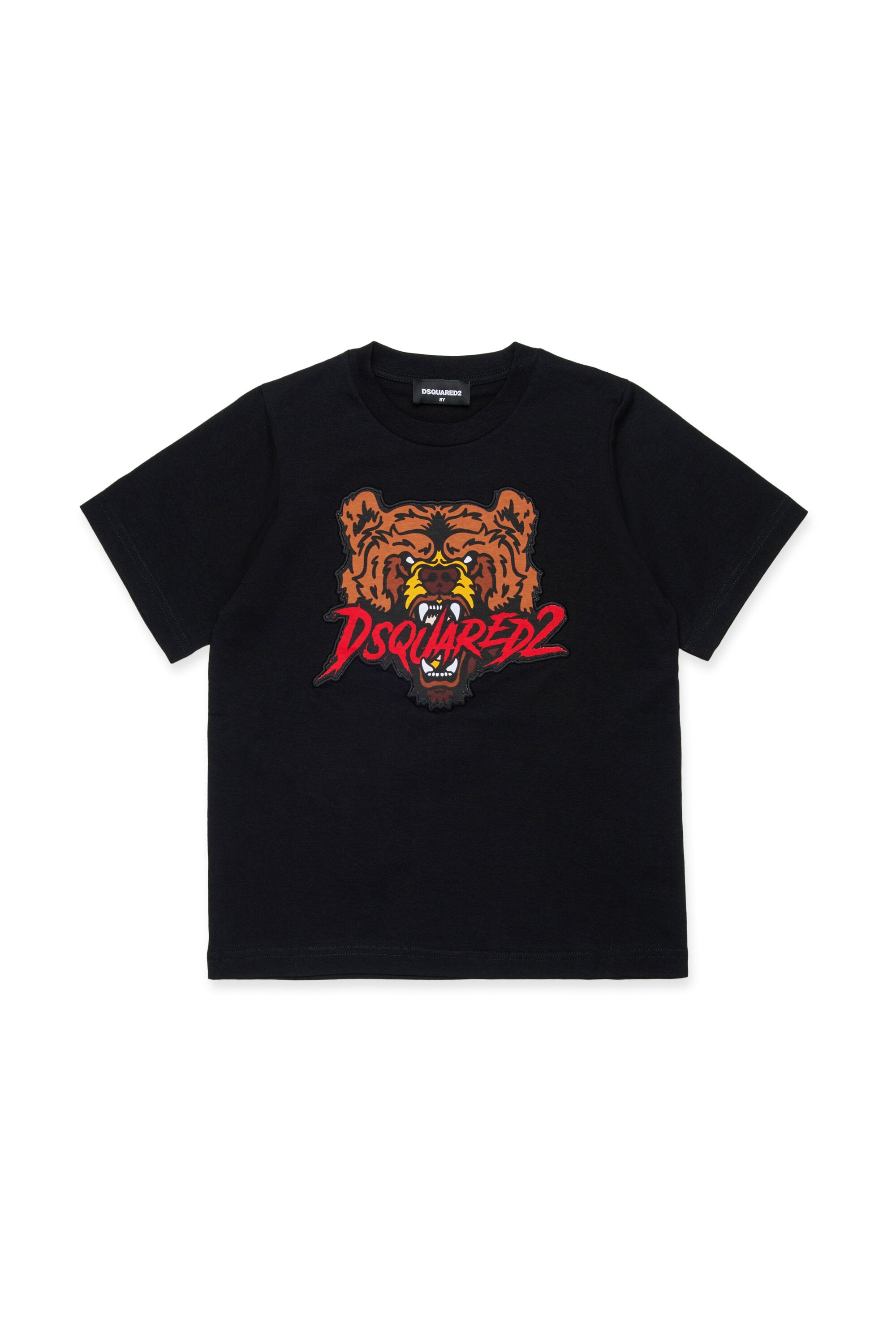 Bear patch jersey T-shirt