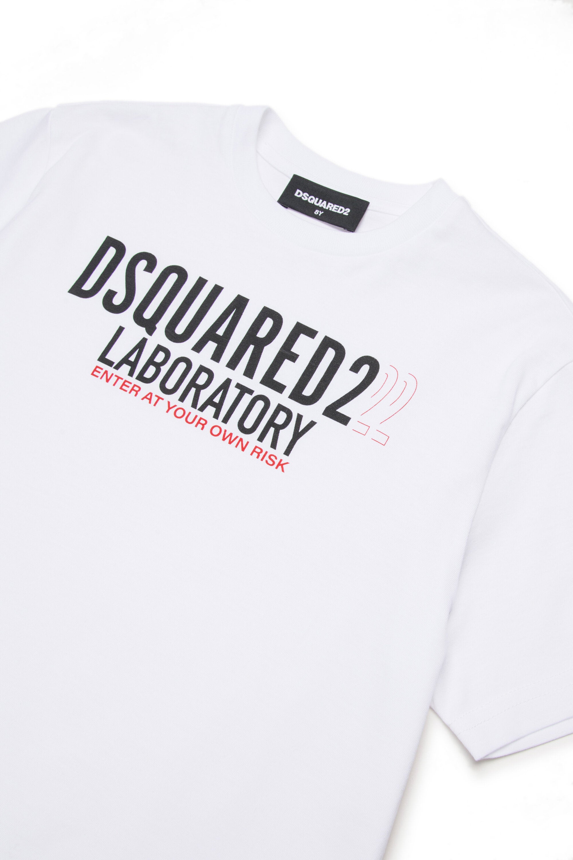Jersey T-shirt with Laboratory logo