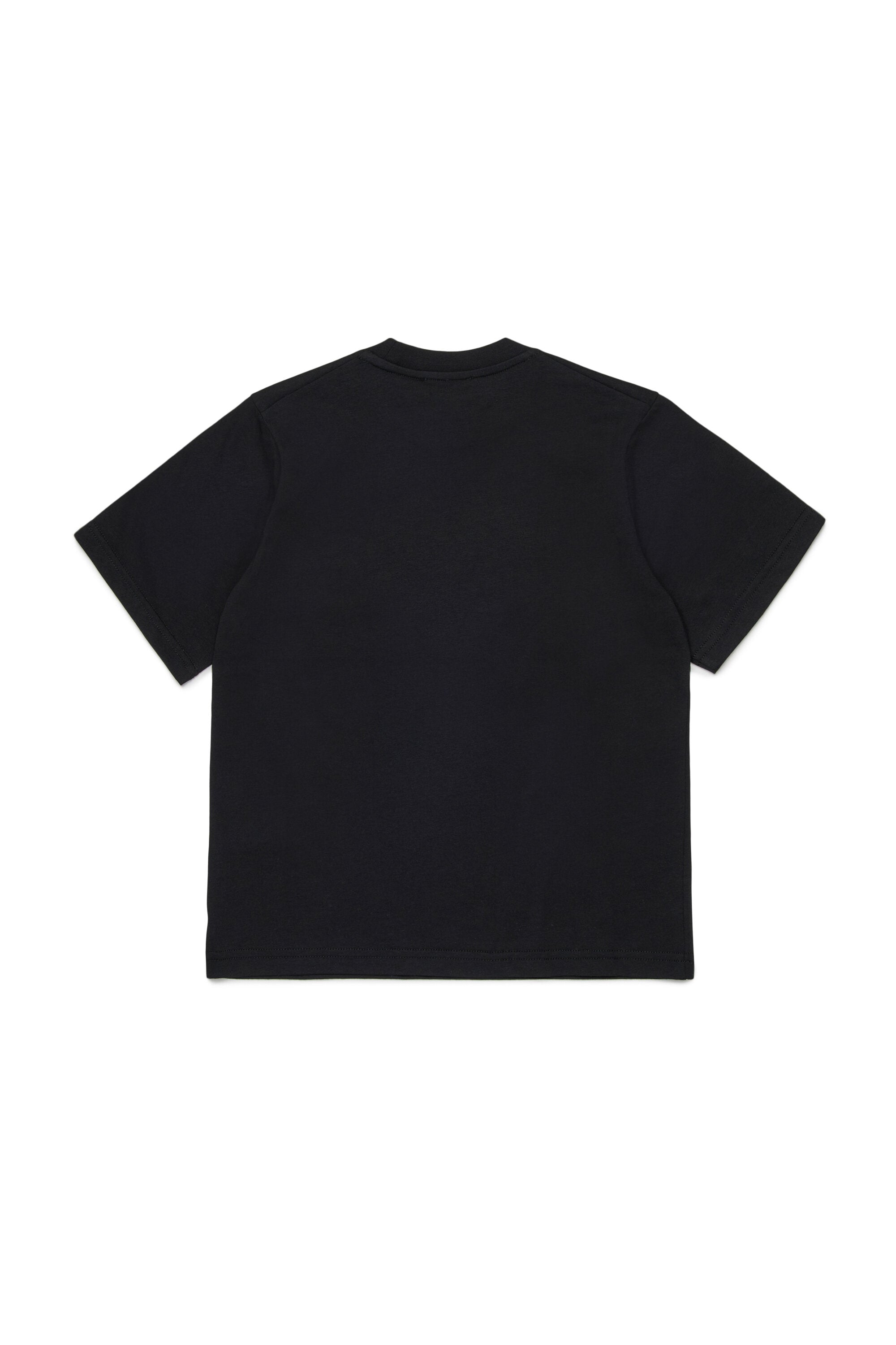 Jersey T-shirt with patch logo