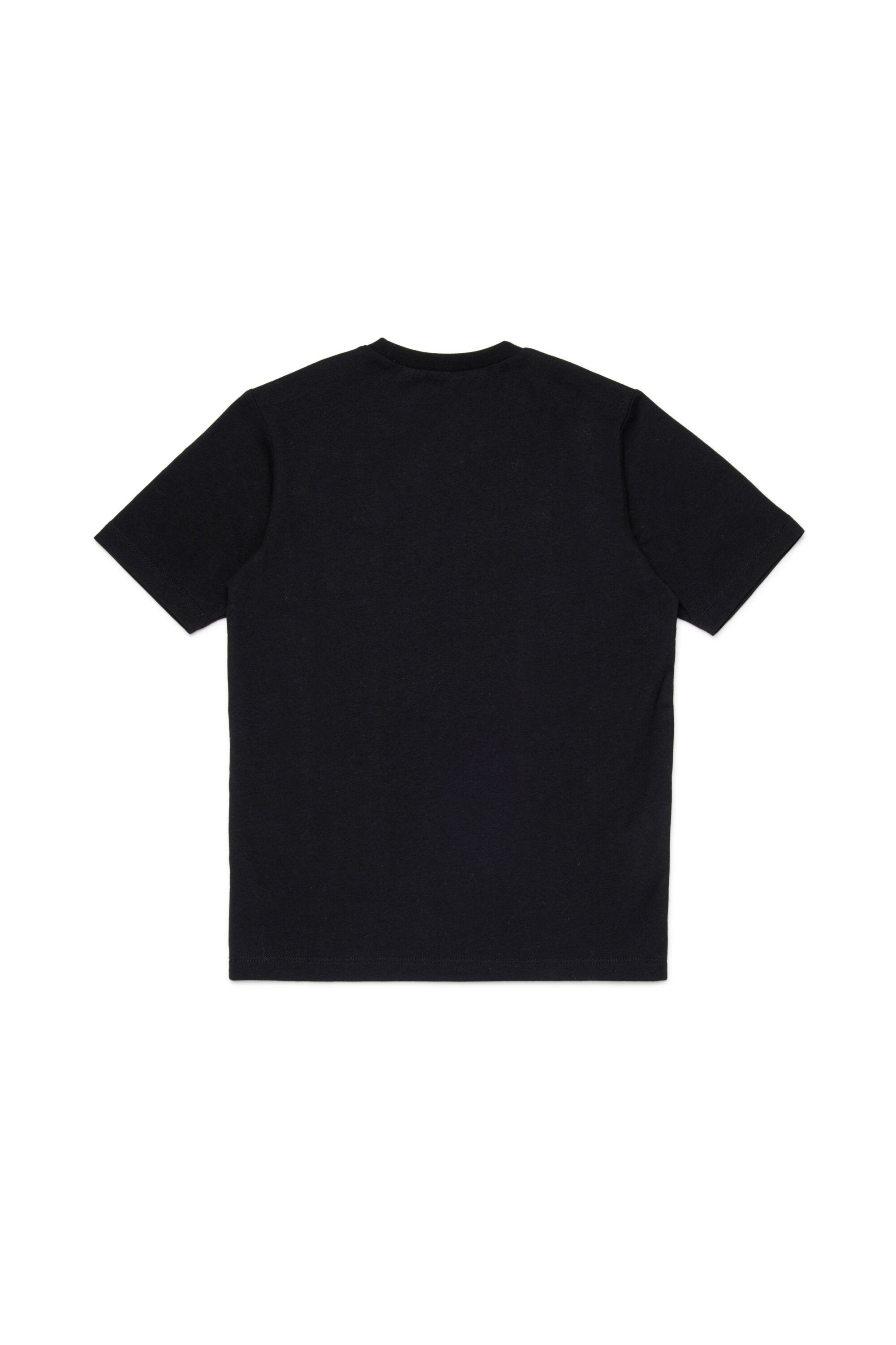Jersey T-shirt with embroidered logo