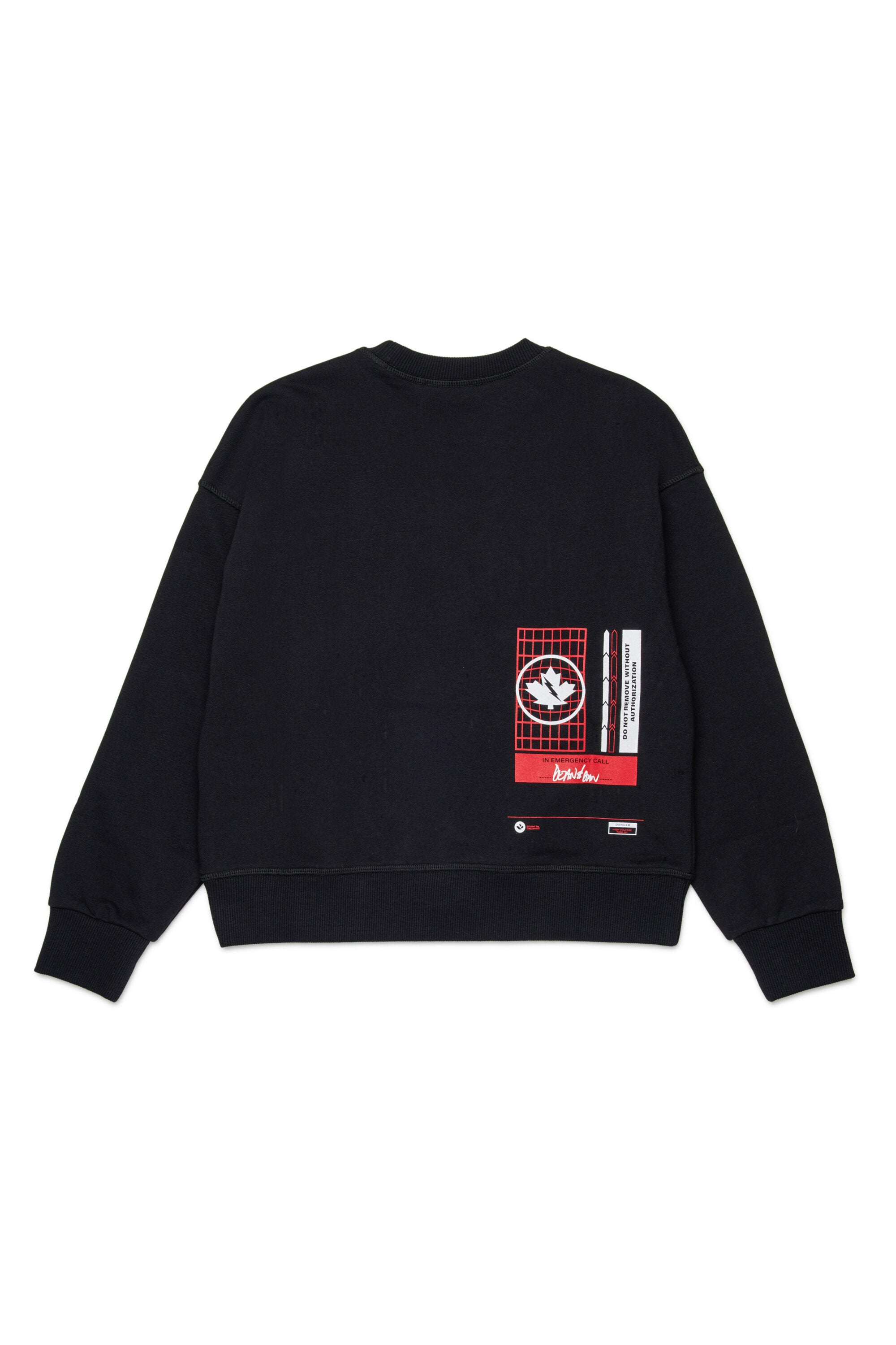 Laboratory logo crewneck sweatshirt