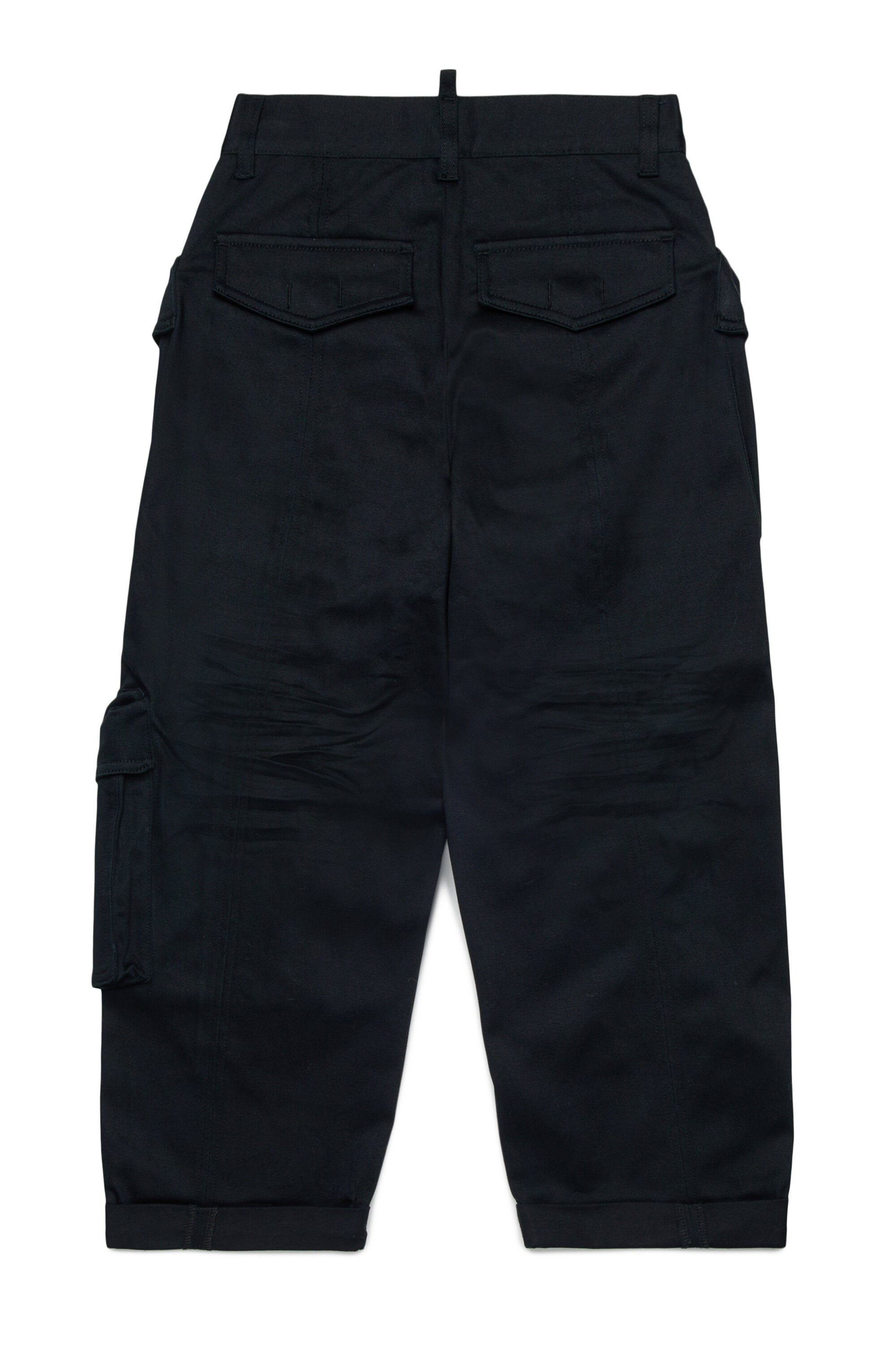 Gabardine cargo pants