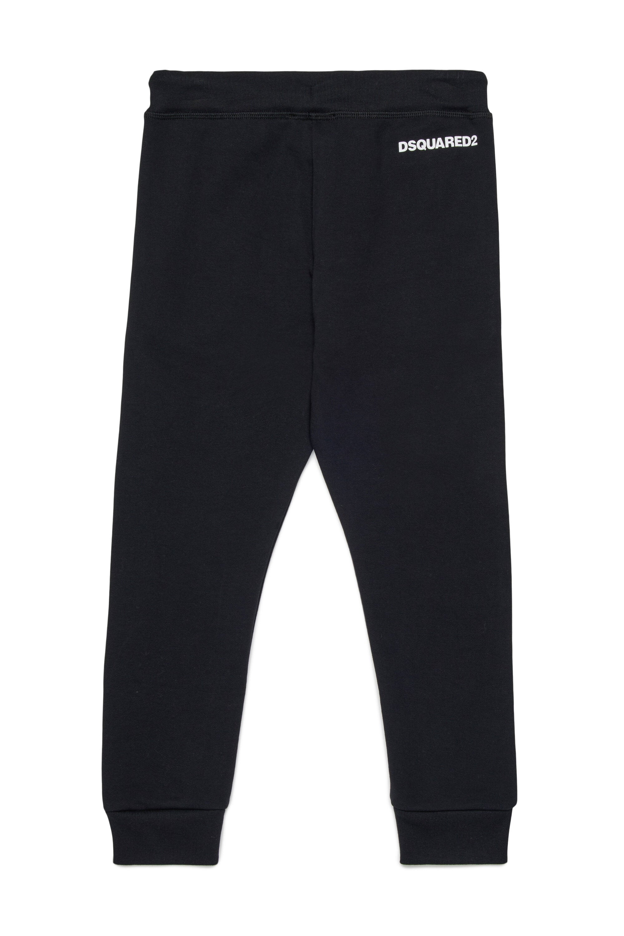 Fleece jogger pants with logo