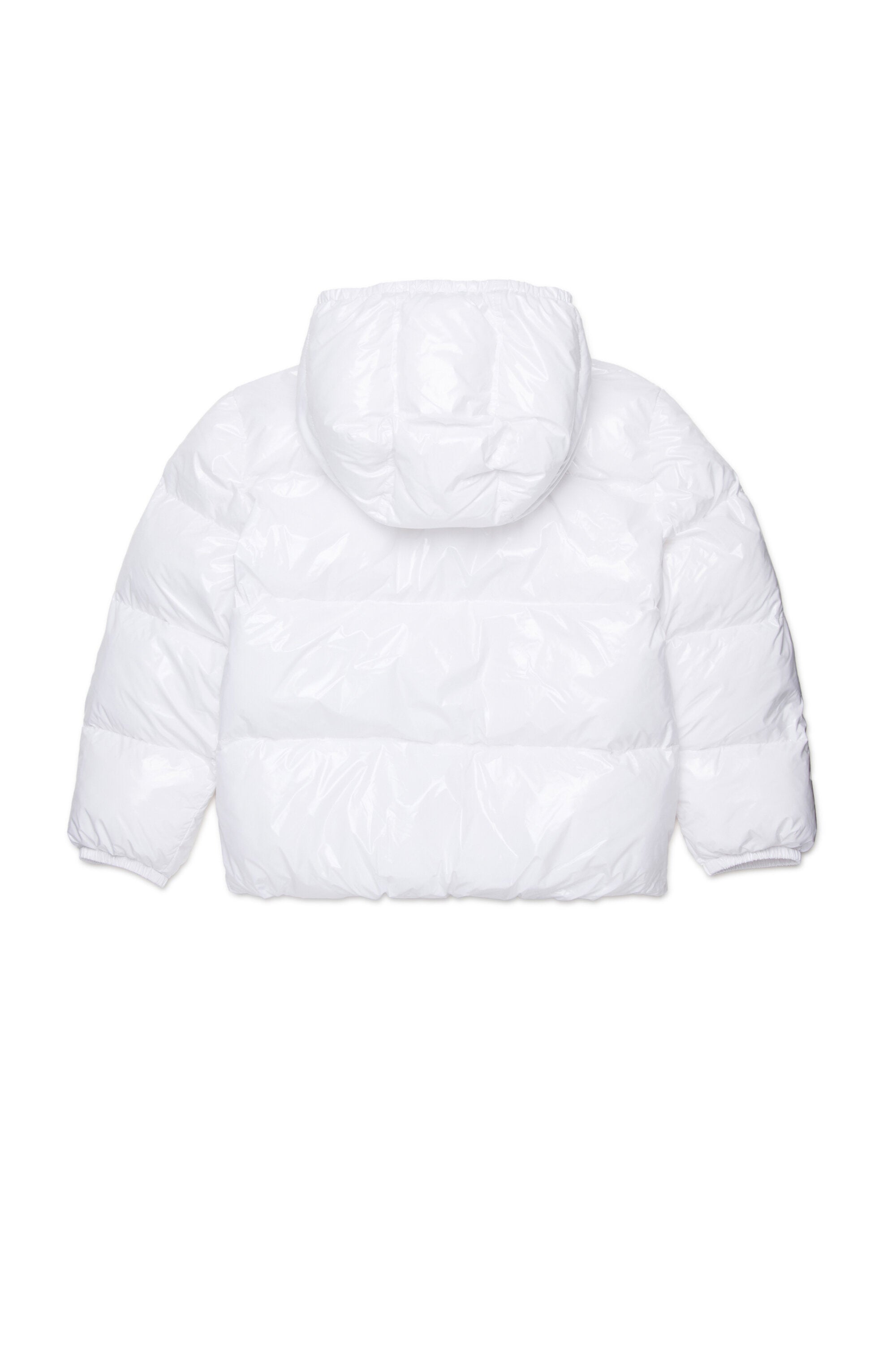 Short padded jacket with logo Maple Leaf