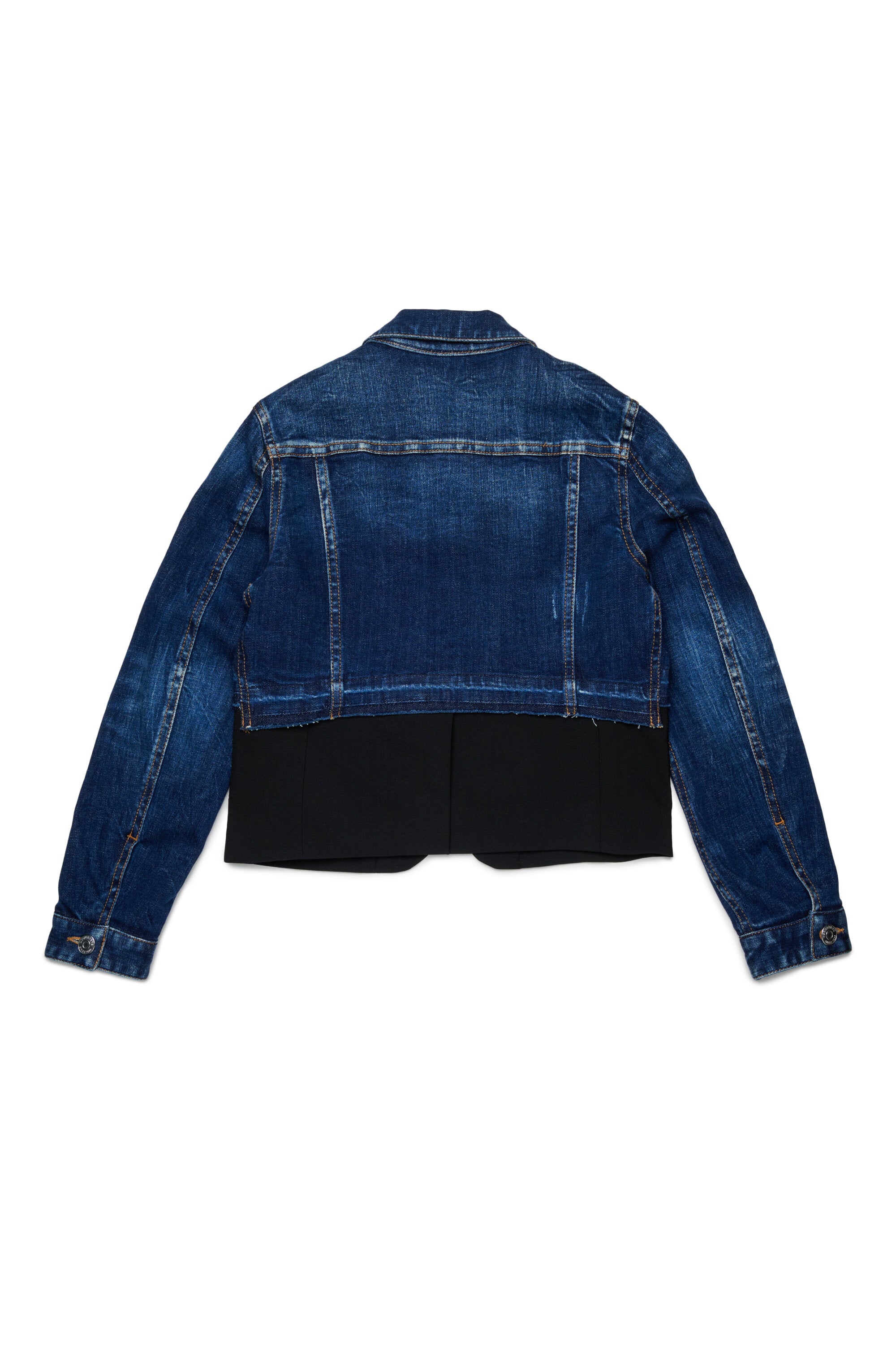 Denim and cool wool jacket