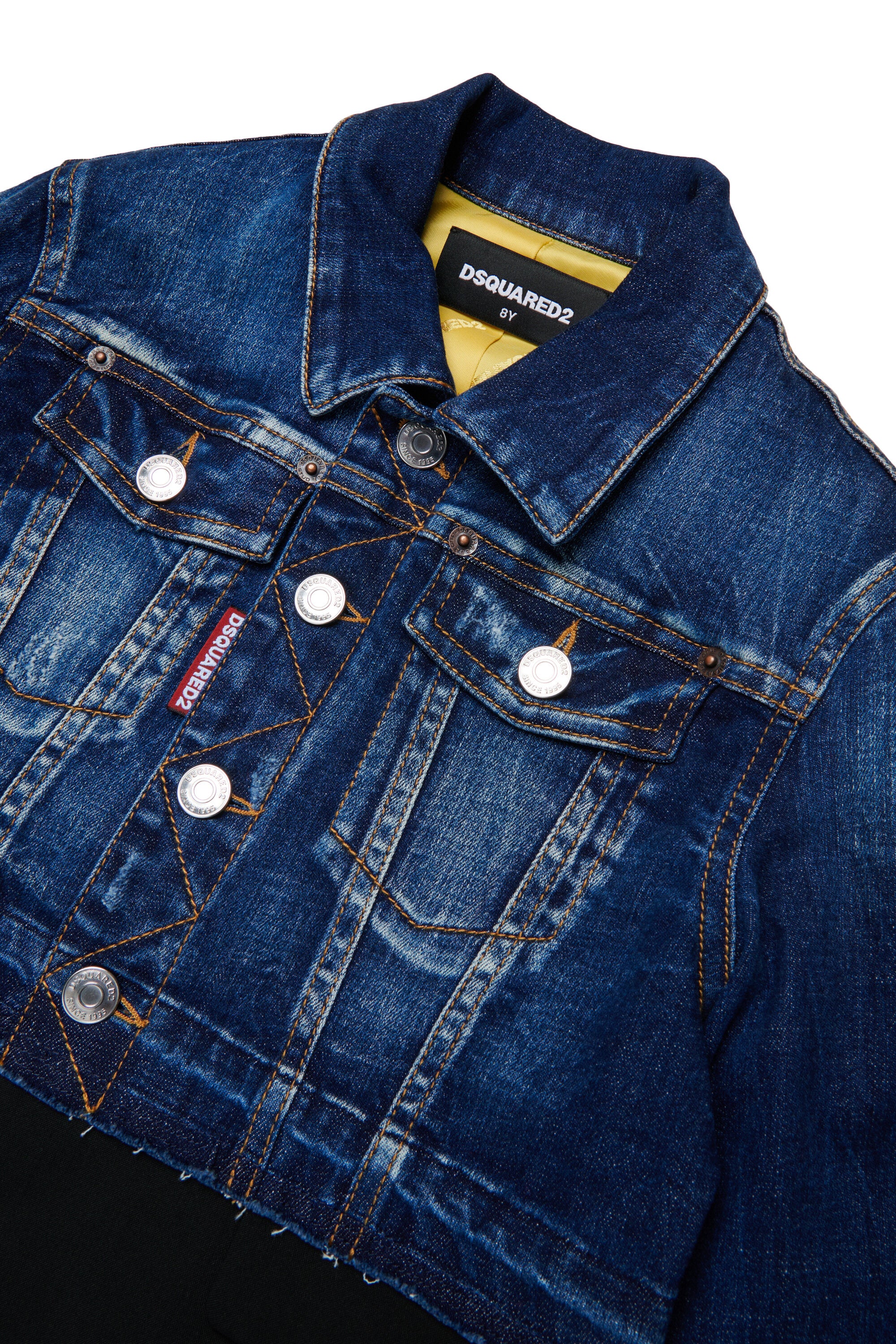 Denim and cool wool jacket