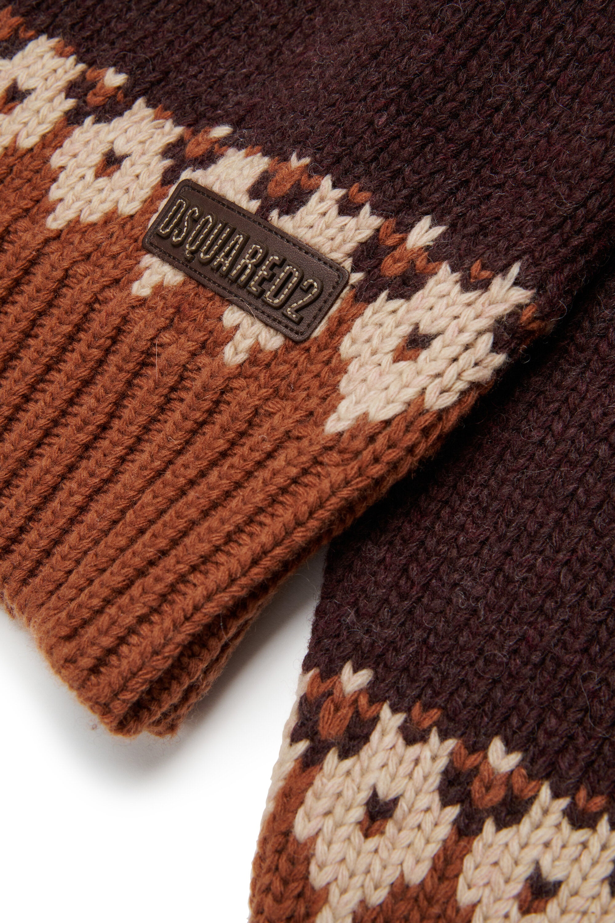 Norwegian wool blend turtleneck pullover