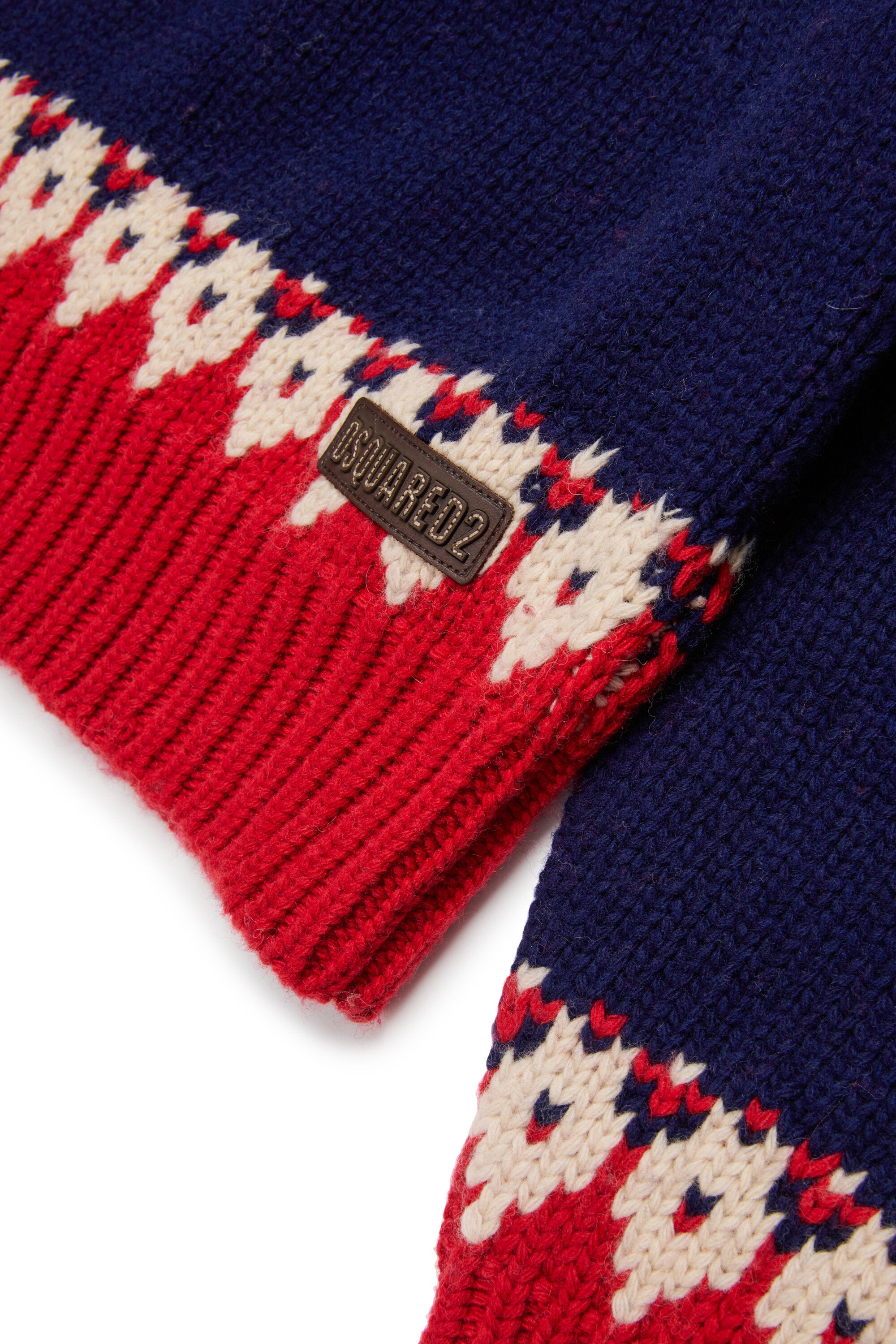 Norwegian wool blend turtleneck pullover