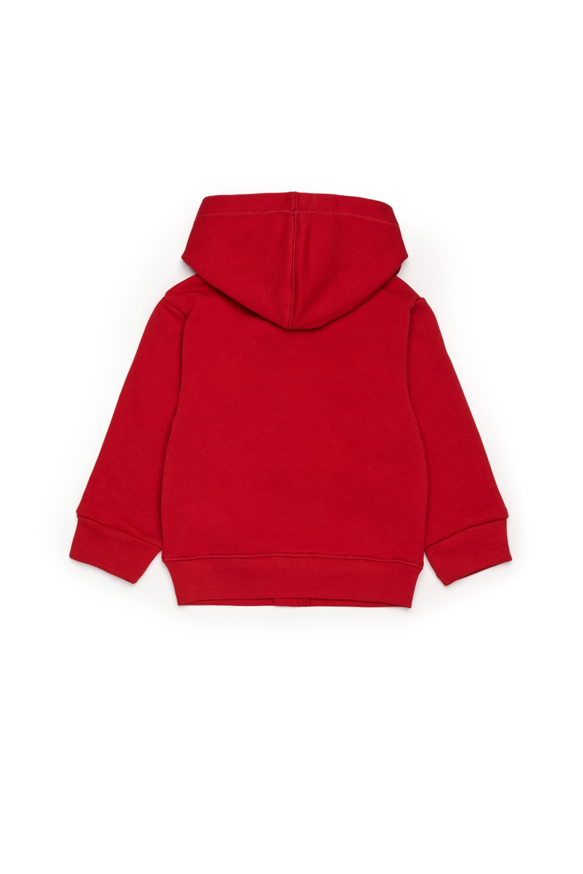 Full-zip hooded sweatshirt with logo Carpet Stitch