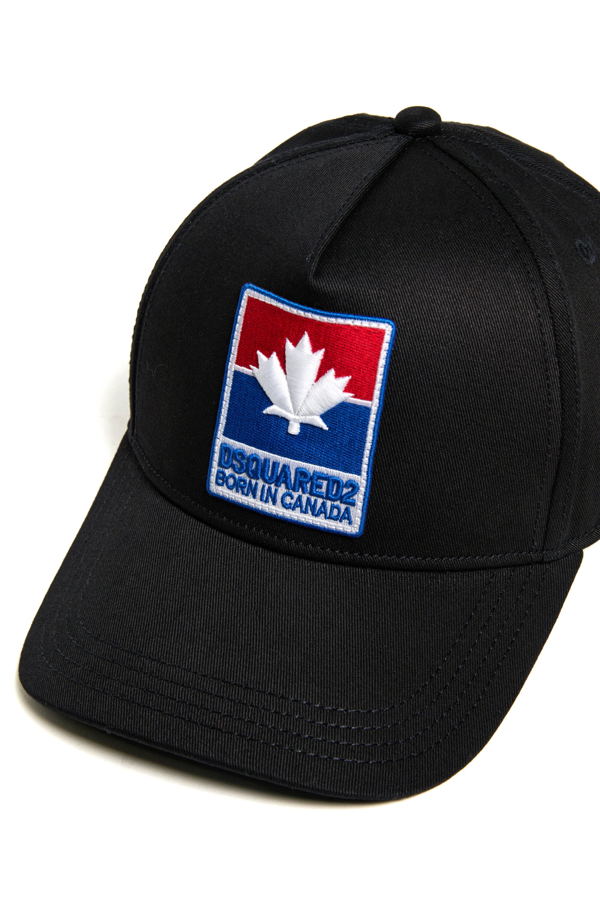 Gabardine baseball cap with Logo patch