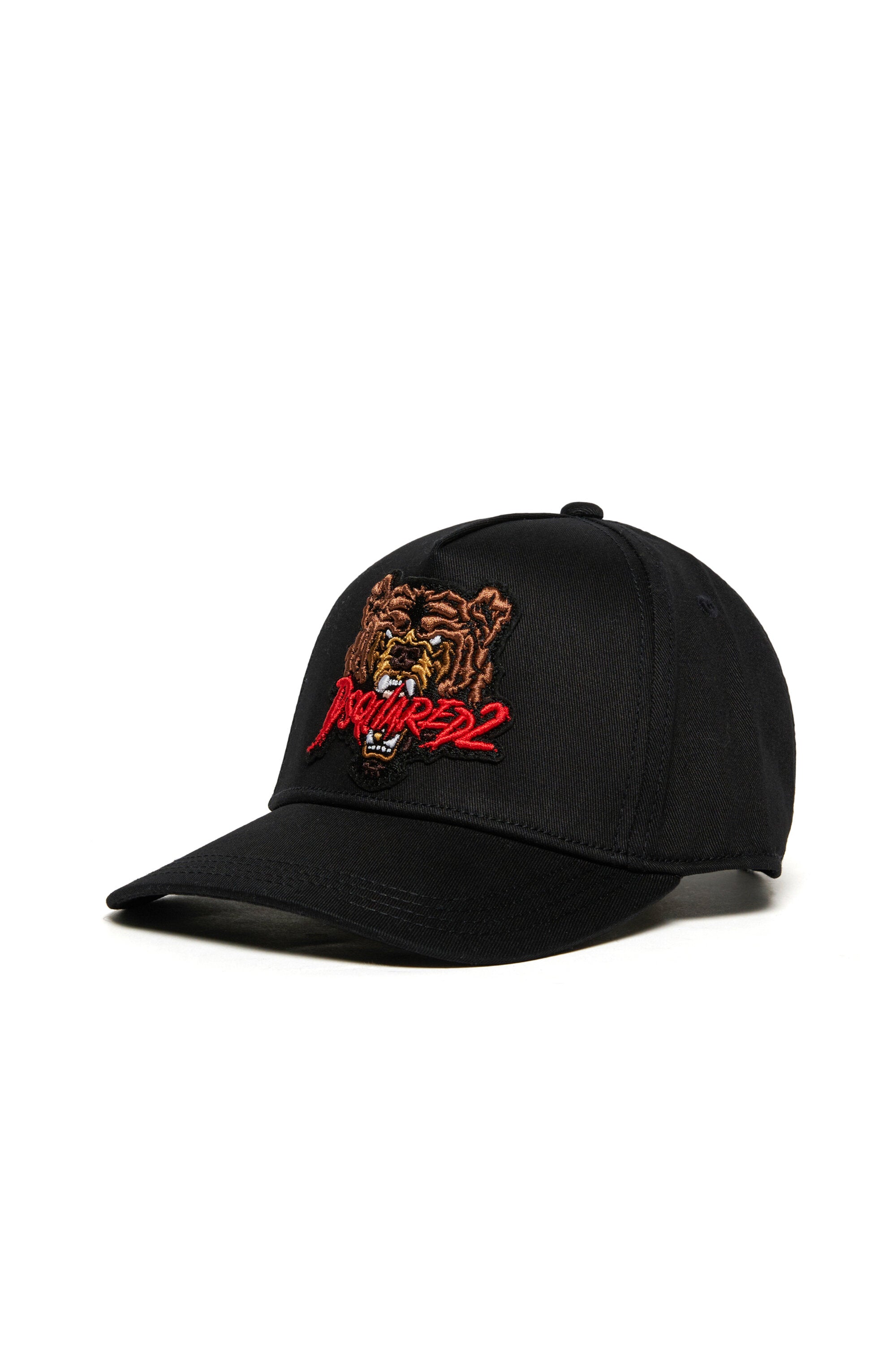 Gabardine baseball cap with Bear patch