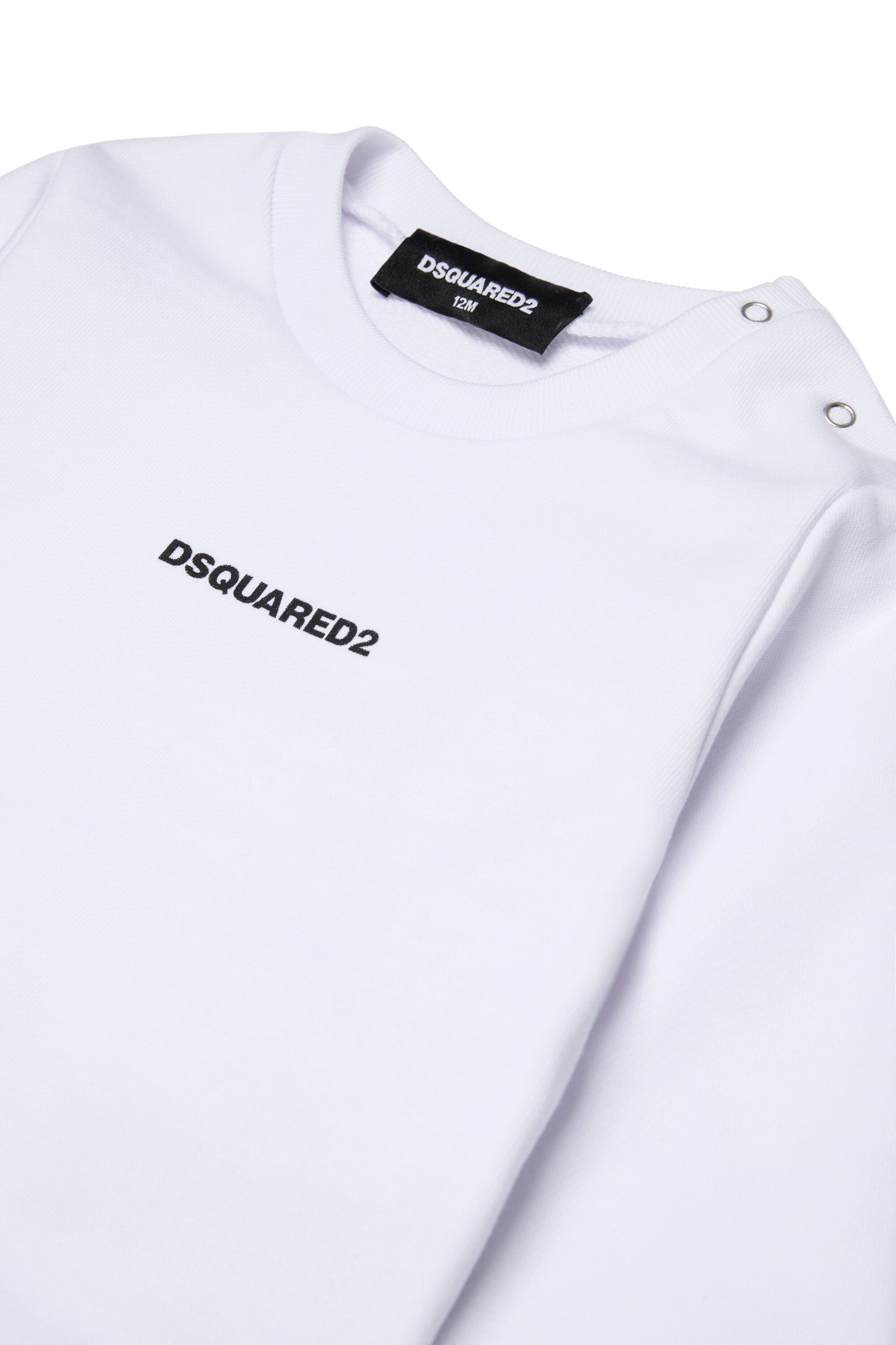 Long fleece jumpsuit with logo