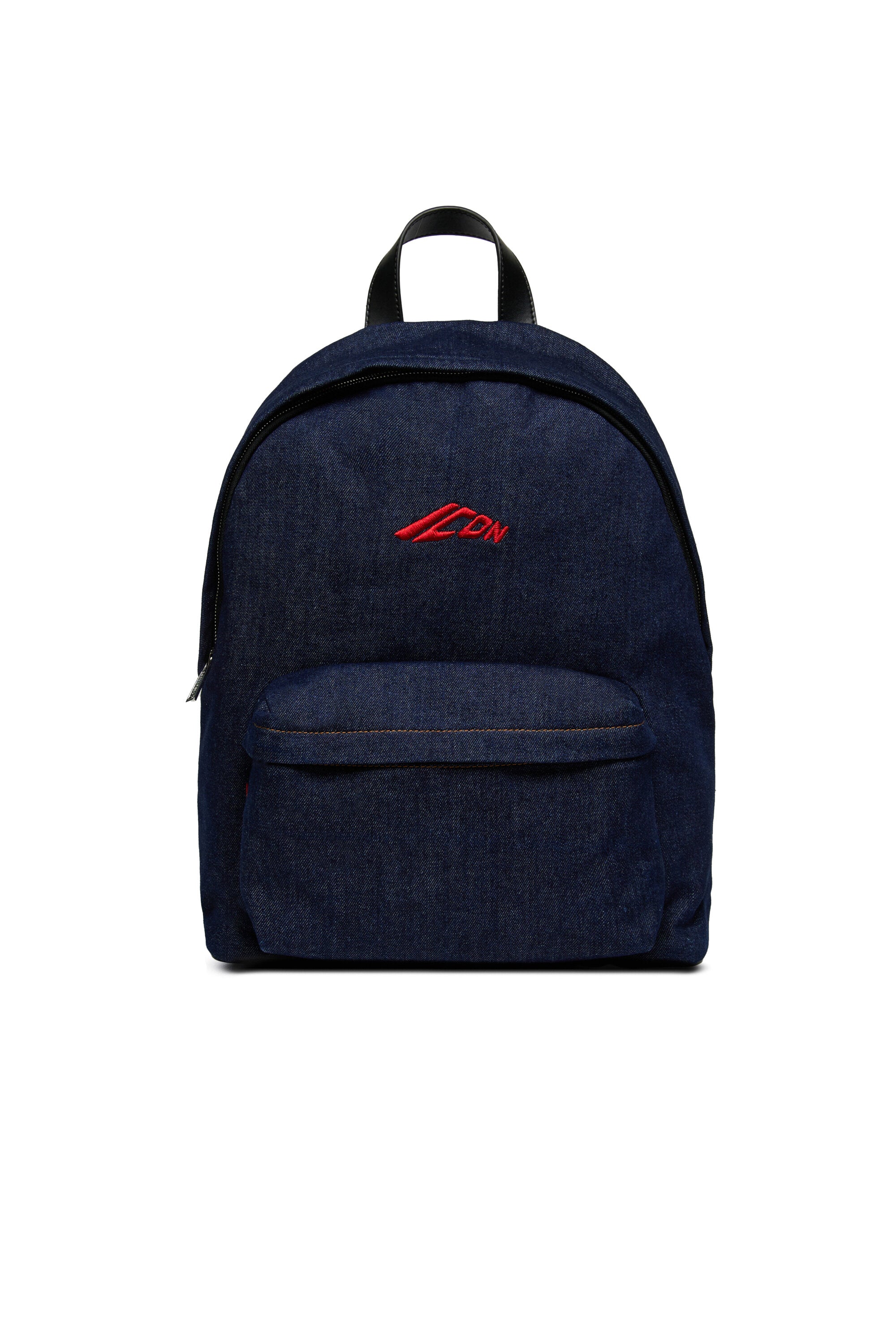 Denim backpack with ICON logo
