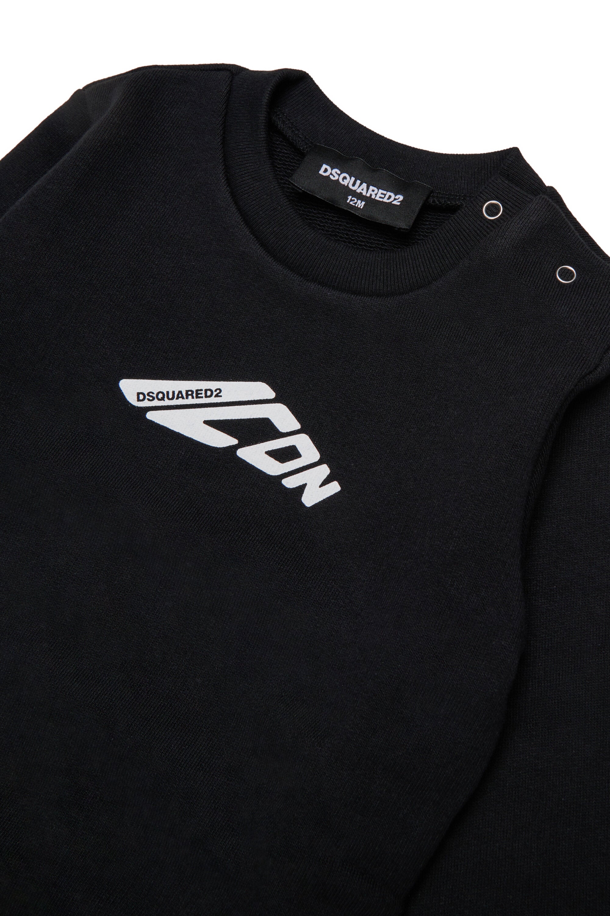 Crew-neck sweatshirt with ICON logo